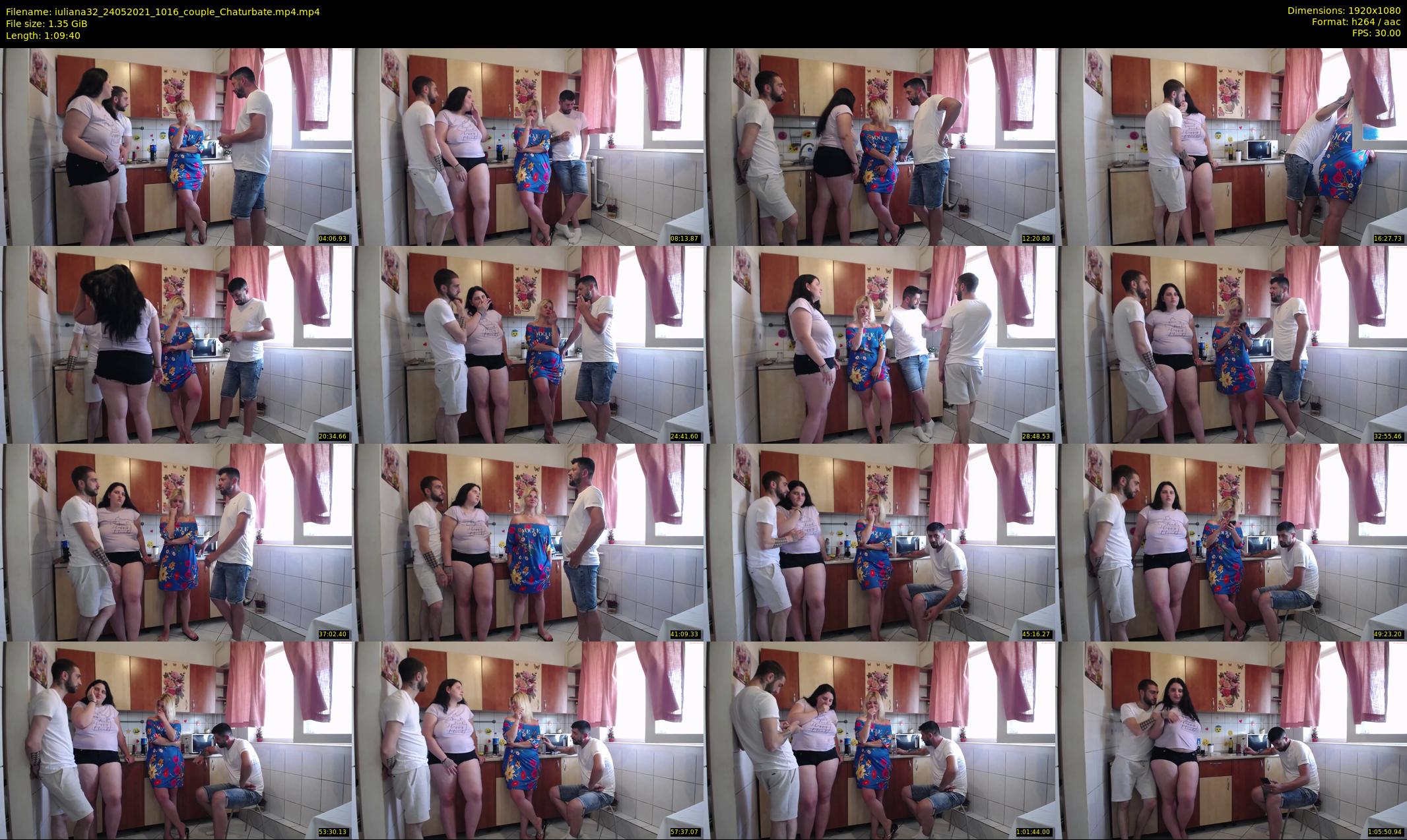 iuliana32 — 70 minute Chaturbate couple cam show recording, 1080p, May 24, 2021