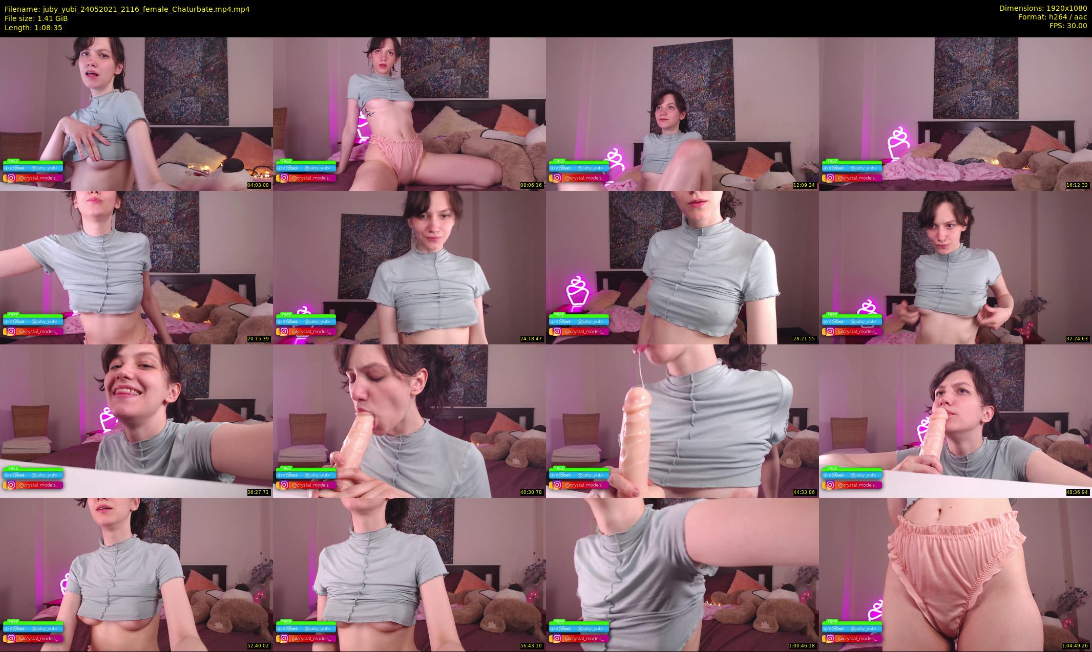 juby_yubi — 69 minute Chaturbate female cam show recording, 1080p, May 24, 2021