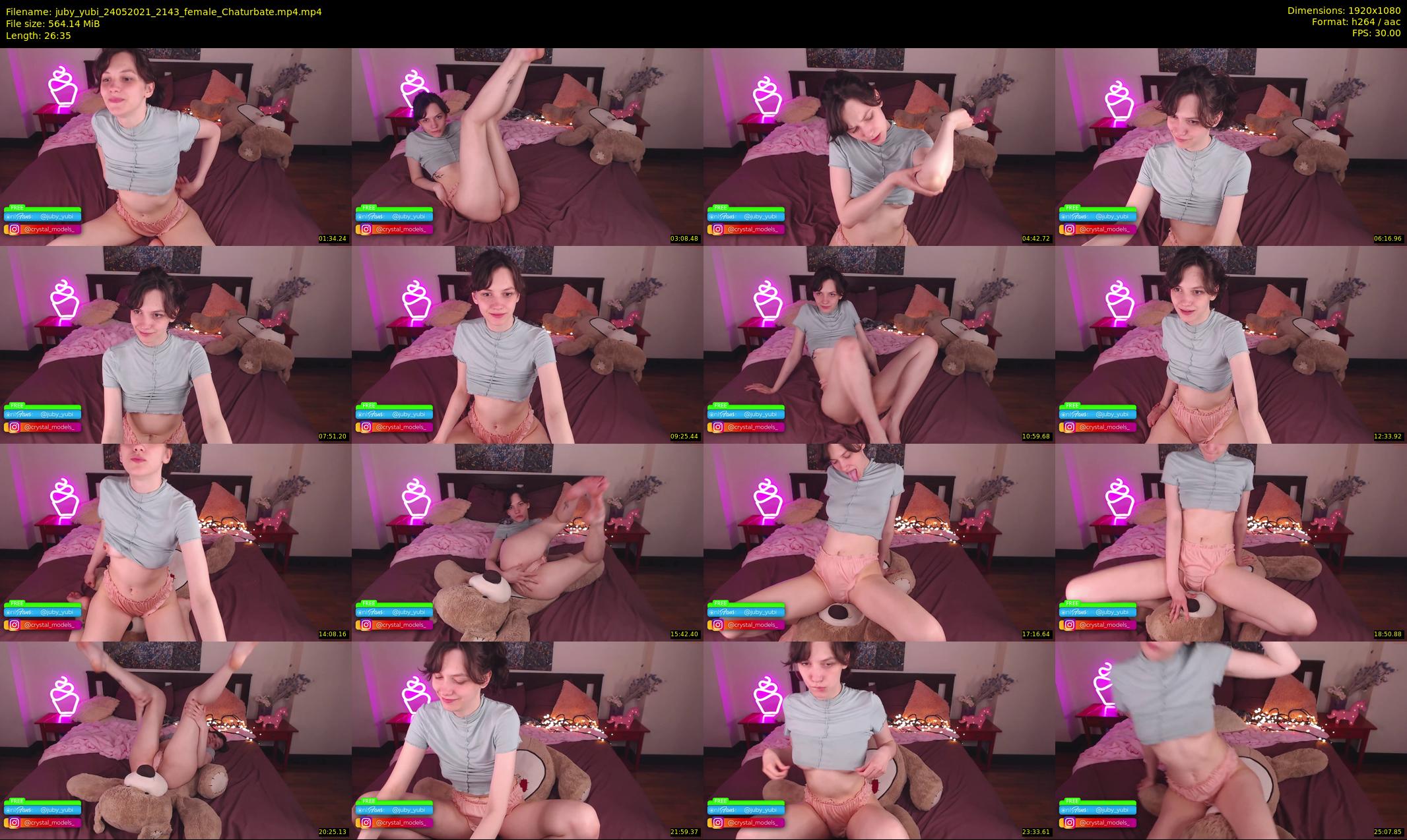 juby_yubi — 27 minute Chaturbate female cam show recording, 1080p, May 24, 2021