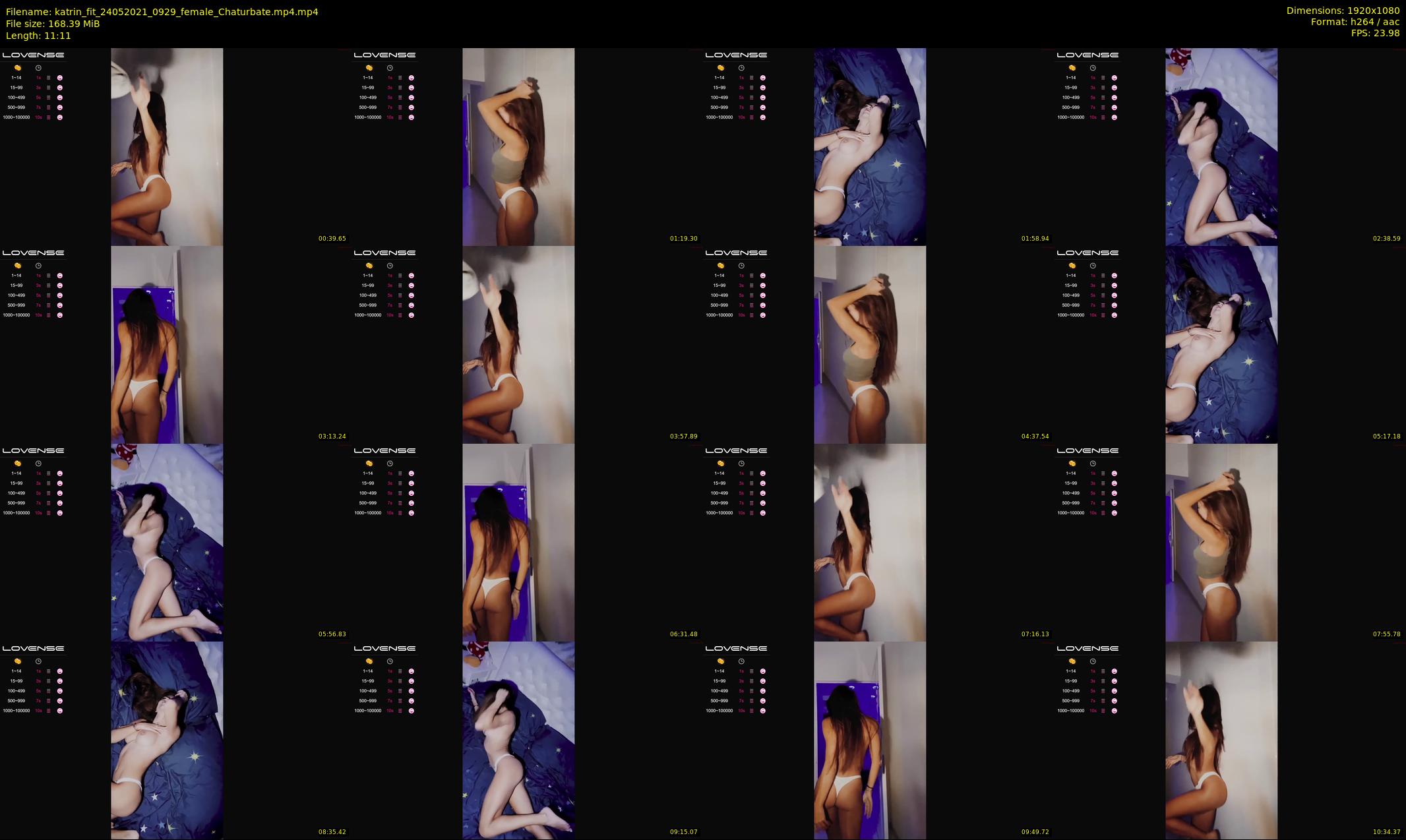 katrin_fit — 12 minute Chaturbate female cam show recording, 1080p, May 24, 2021