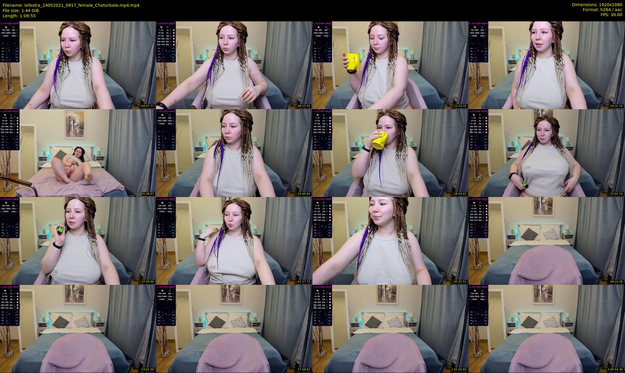 lafextra — 70 minute Chaturbate female cam show recording, 1080p, May 24, 2021