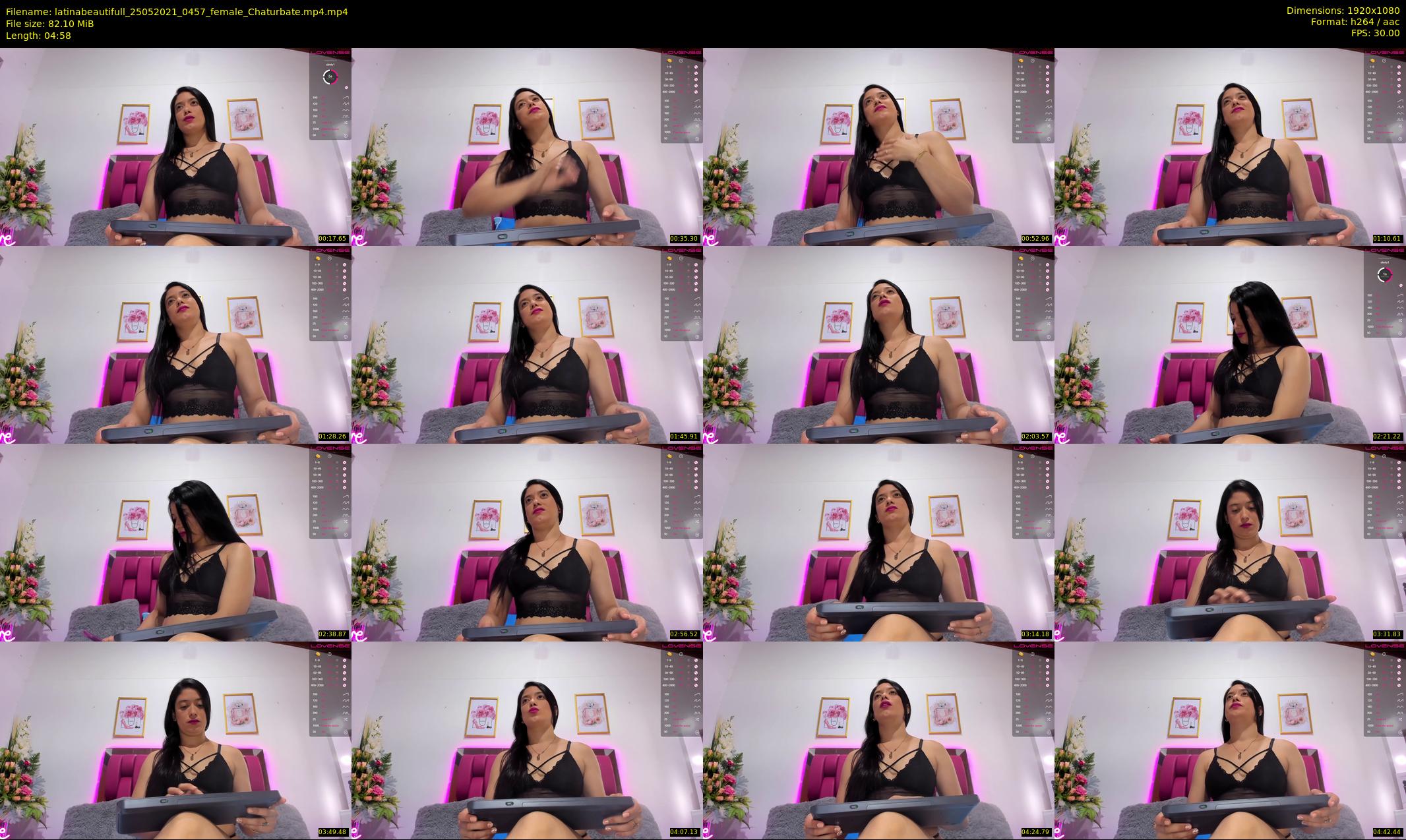 latinabeautifull — 5 minute Chaturbate female cam show recording, 1080p, May 25, 2021