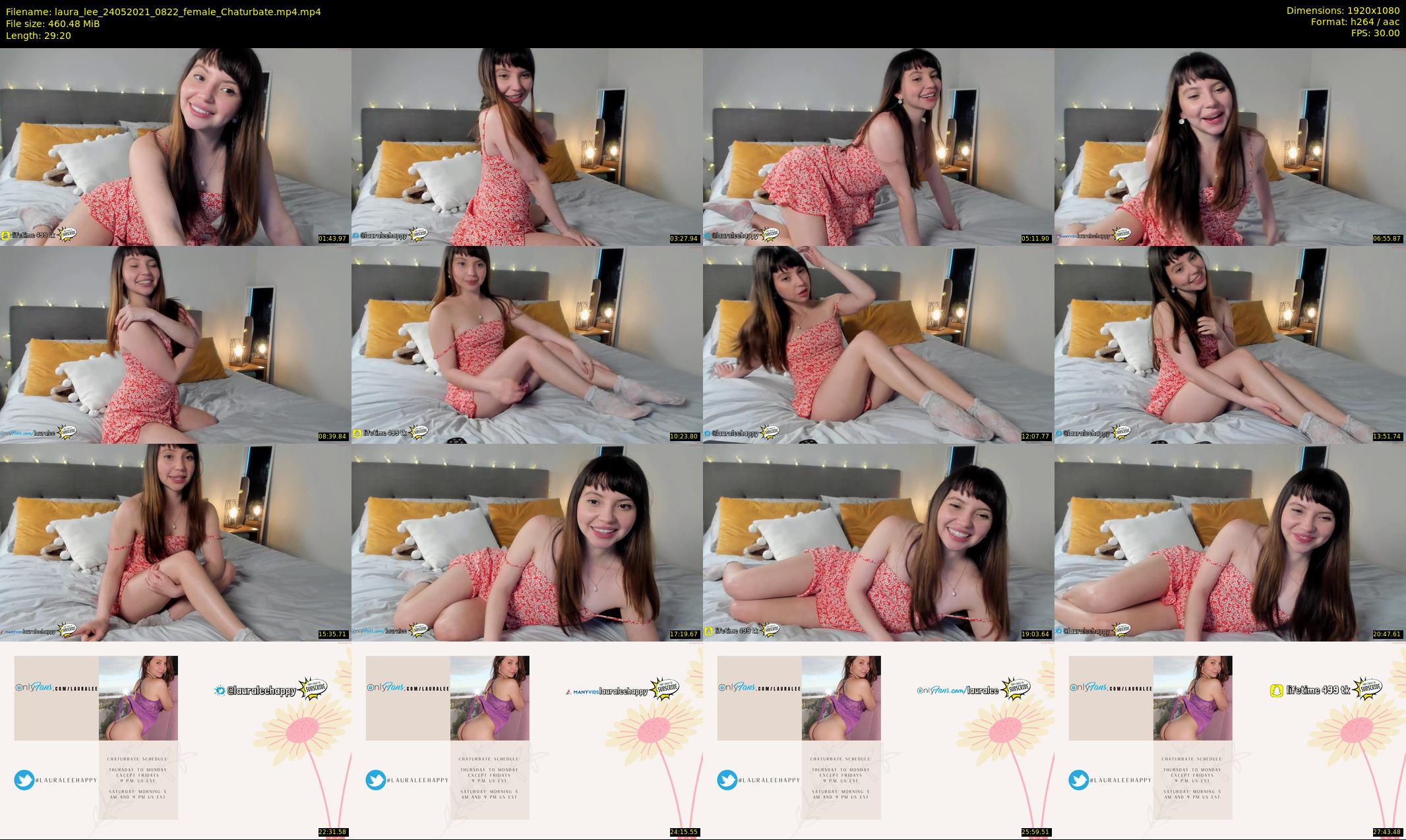 laura_lee — 30 minute Chaturbate female cam show recording, 1080p, May 24, 2021
