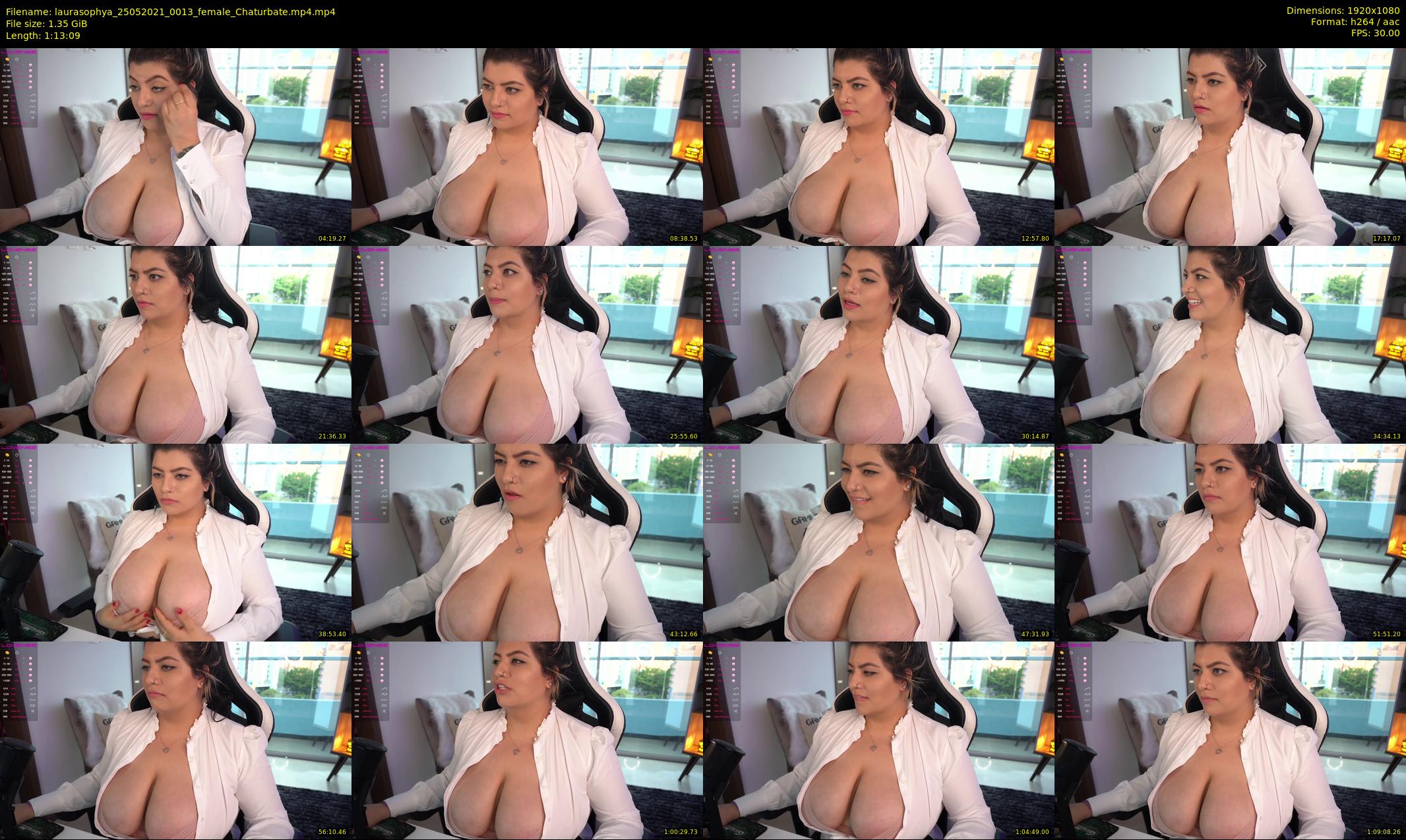 laurasophya — 74 minute Chaturbate female cam show recording, 1080p, May 25, 2021