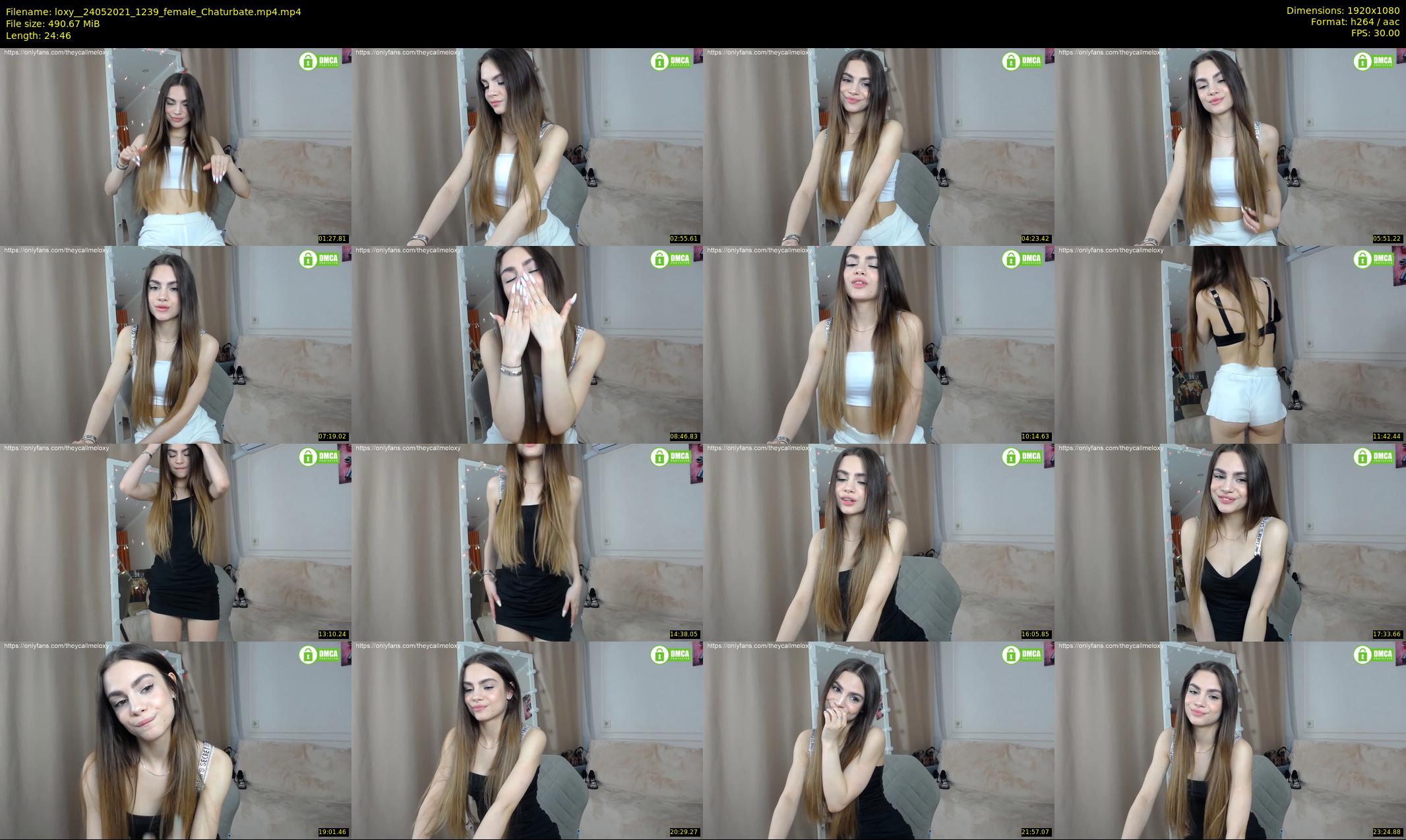 loxy_ — 25 minute Chaturbate female cam show recording, 1080p, May 24, 2021