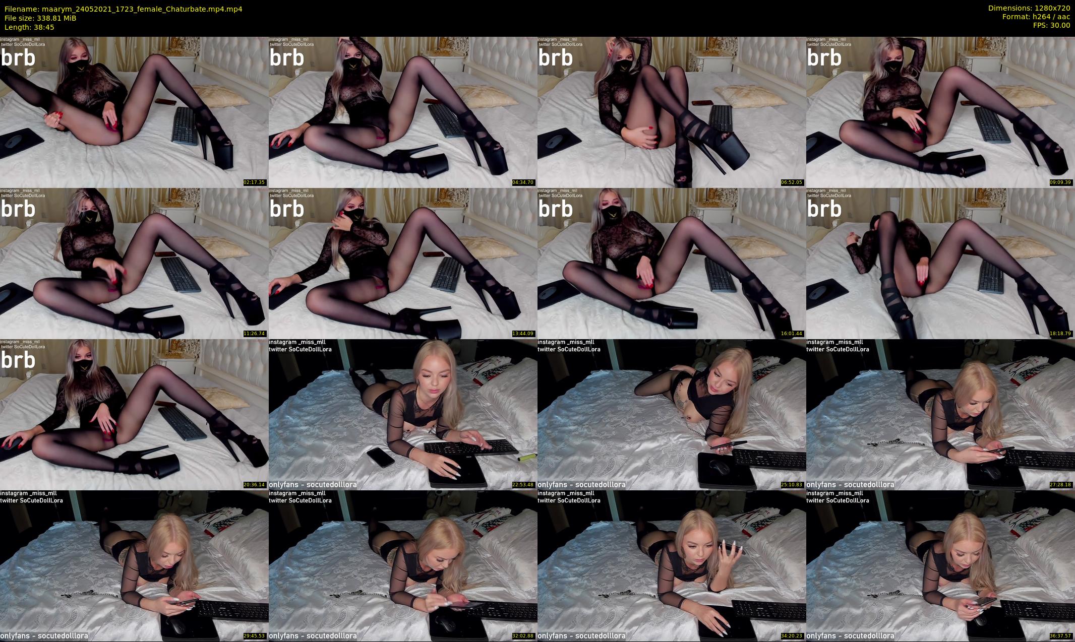 maarym — 39 minute Chaturbate couple cam show recording, 720p, May 24, 2021