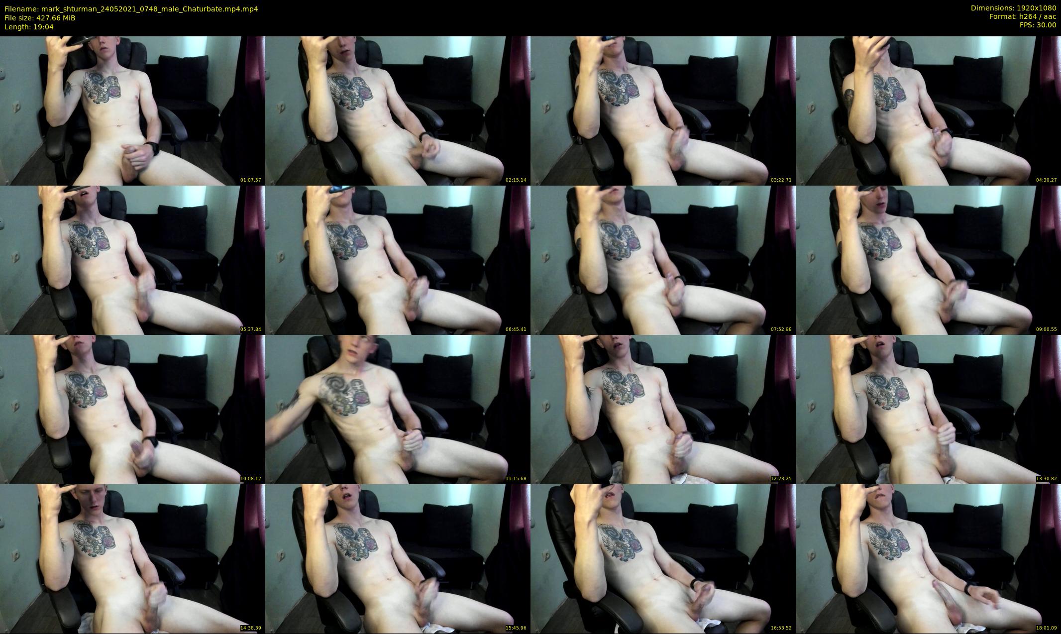mark_shturman — 20 minute Chaturbate male cam show recording, 1080p, May 24, 2021