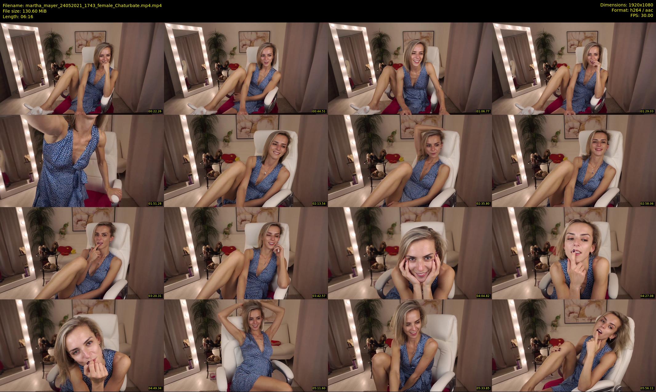 martha_mayer — 7 minute Chaturbate female cam show recording, 1080p, May 24, 2021