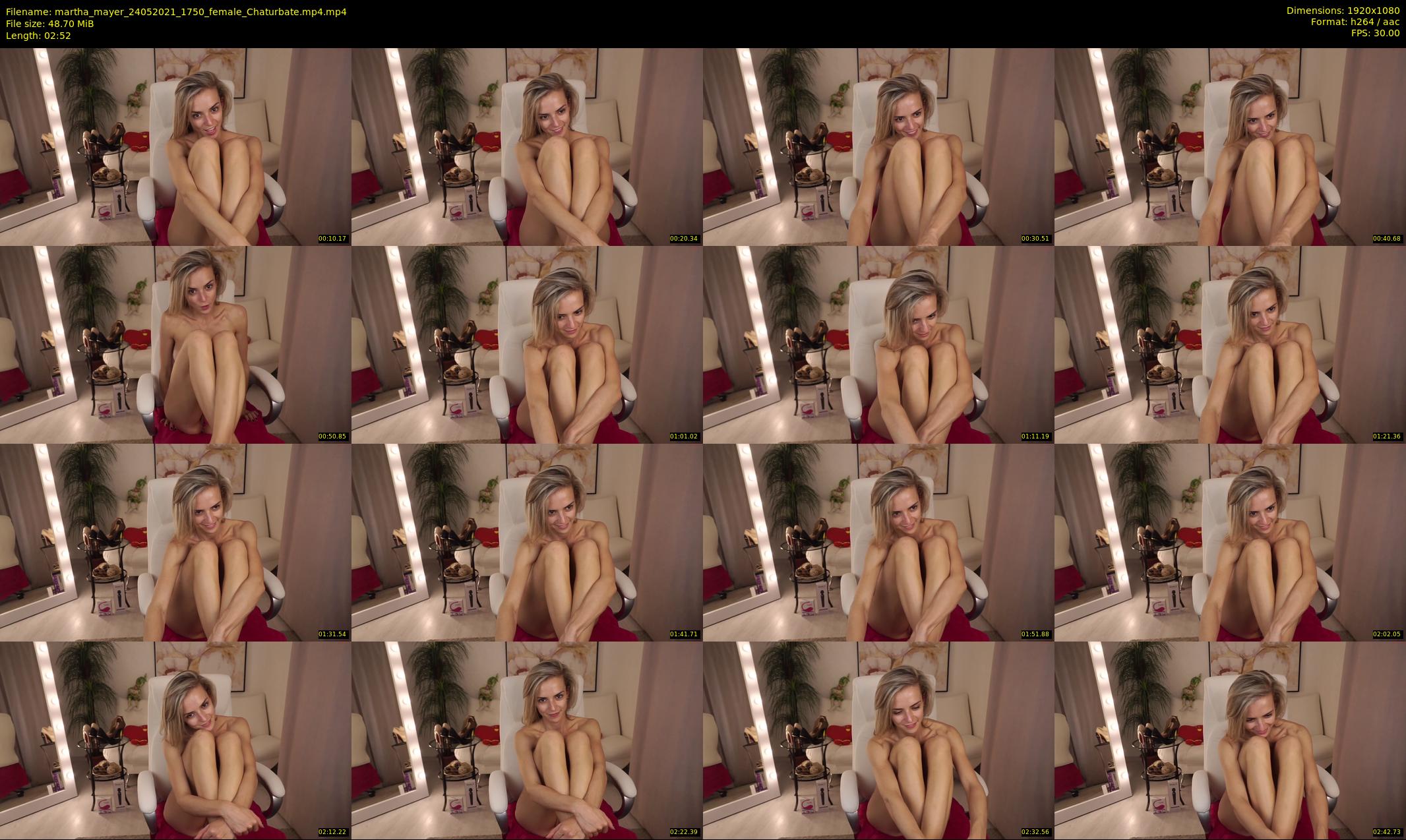 martha_mayer — 3 minute Chaturbate female cam show recording, 1080p, May 24, 2021