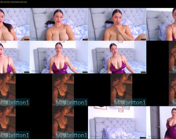 milabritton1 — 99 minute Chaturbate female cam show recording, 720p, May 24, 2021