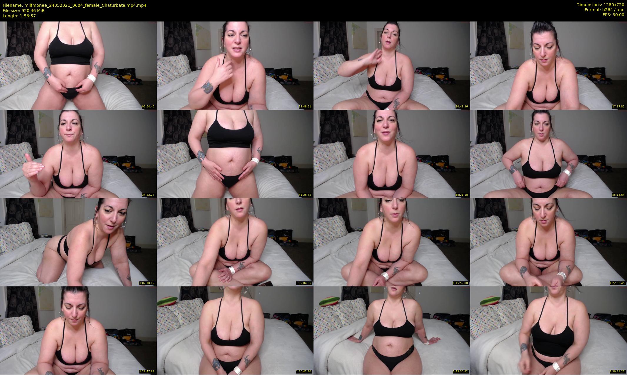 milfmonee — 117 minute Chaturbate female cam show recording, 720p, May 24, 2021