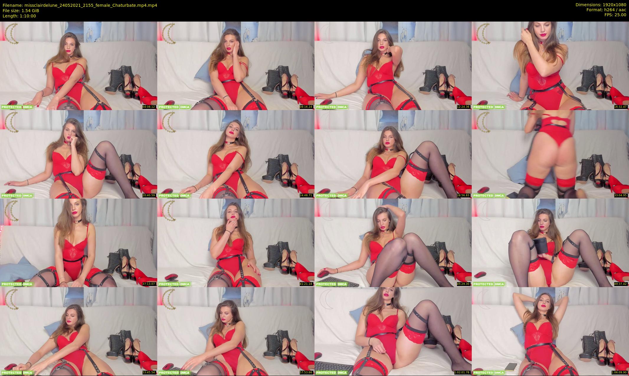 missclairdelune — 70 minute Chaturbate female cam show recording, 1080p, May 24, 2021
