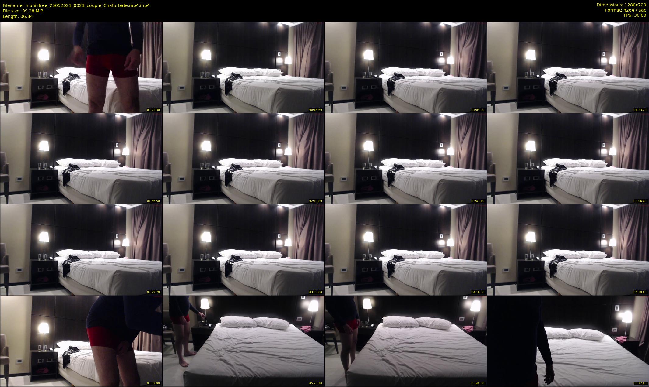 monikfree — 7 minute Chaturbate couple cam show recording, 720p, May 25, 2021