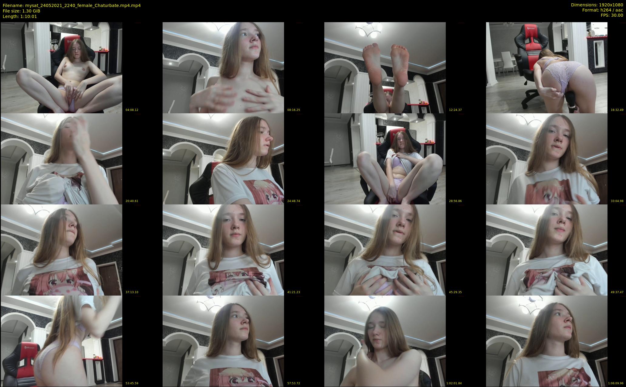 mysat — 71 minute Chaturbate female cam show recording, 1080p, May 24, 2021