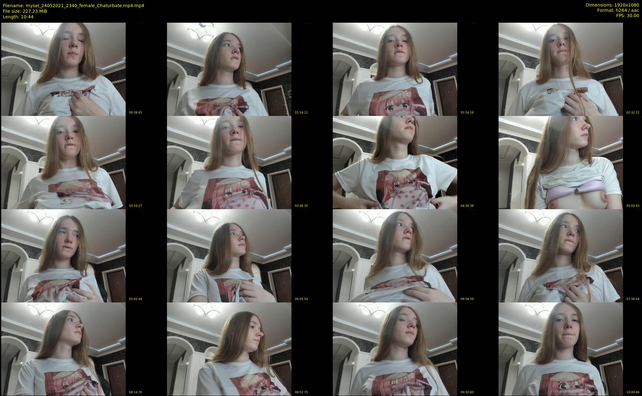mysat — 11 minute Chaturbate female cam show recording, 1080p, May 24, 2021