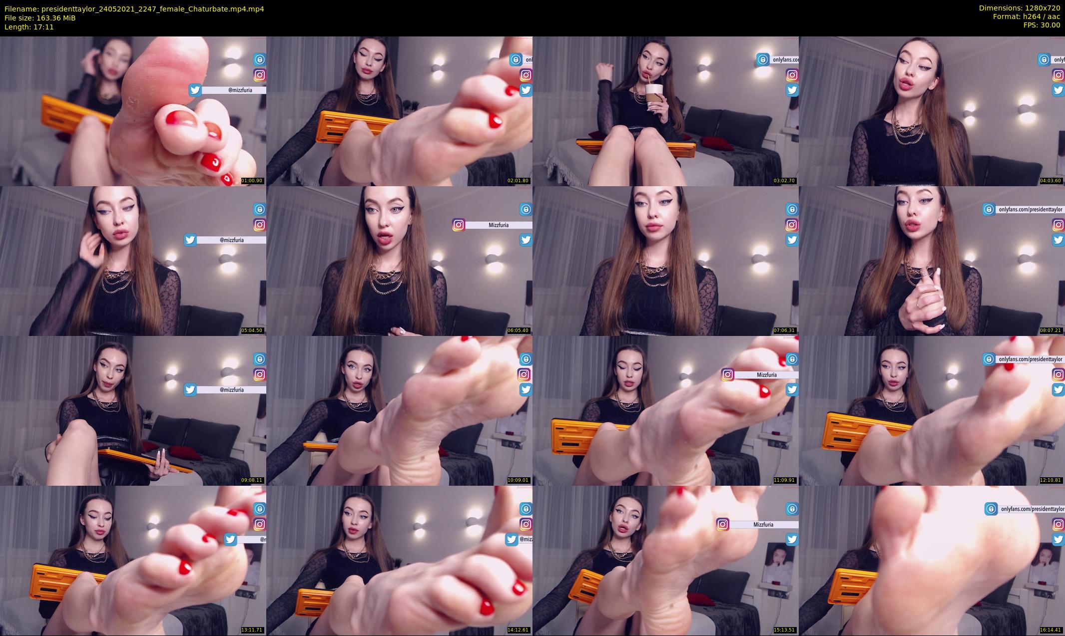 presidenttaylor — 18 minute Chaturbate female cam show recording, 720p, May 24, 2021