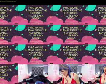 pyrowayne — 26 minute Chaturbate female cam show recording, 720p, May 25, 2021