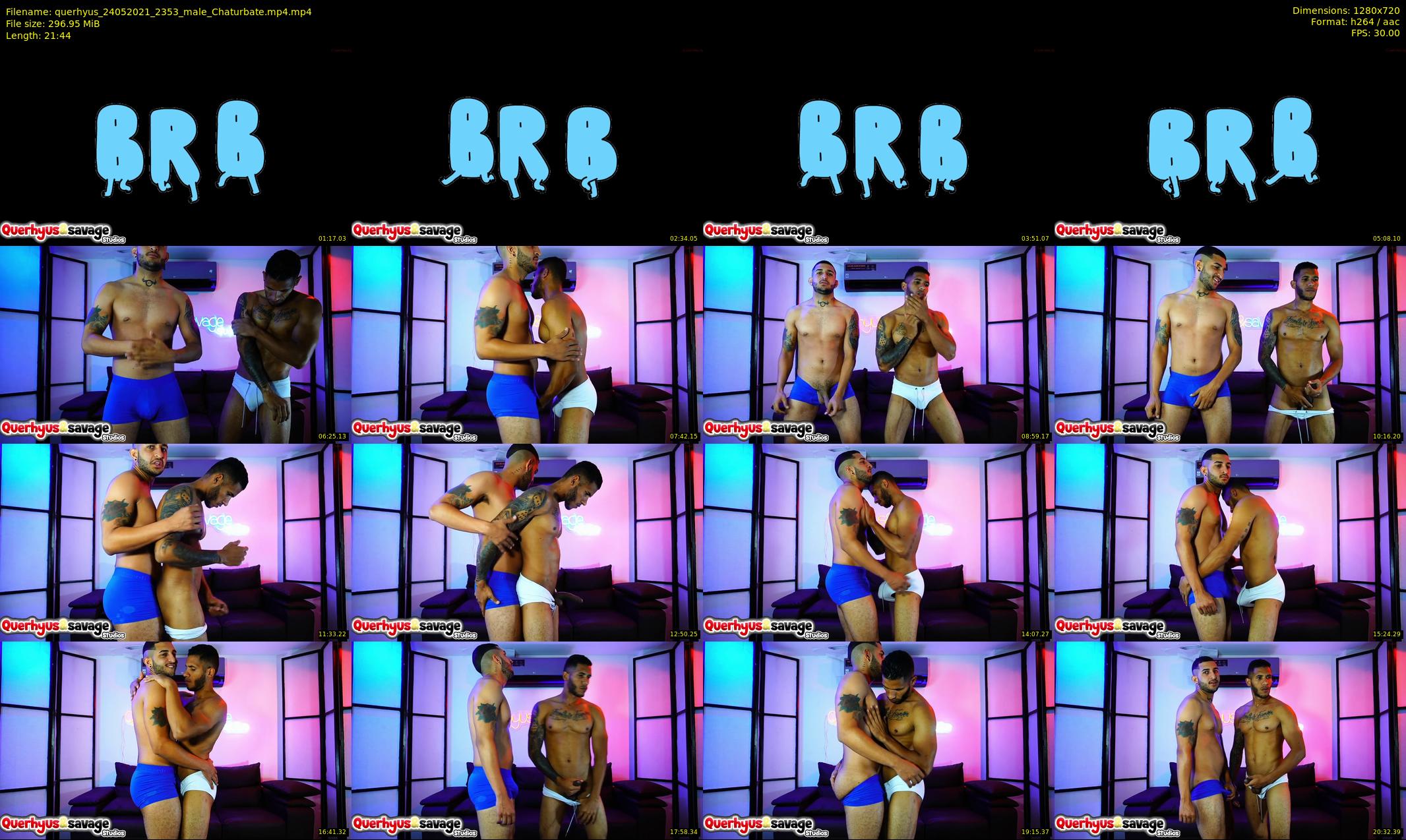 querhyus — 22 minute Chaturbate male cam show recording, 720p, May 24, 2021