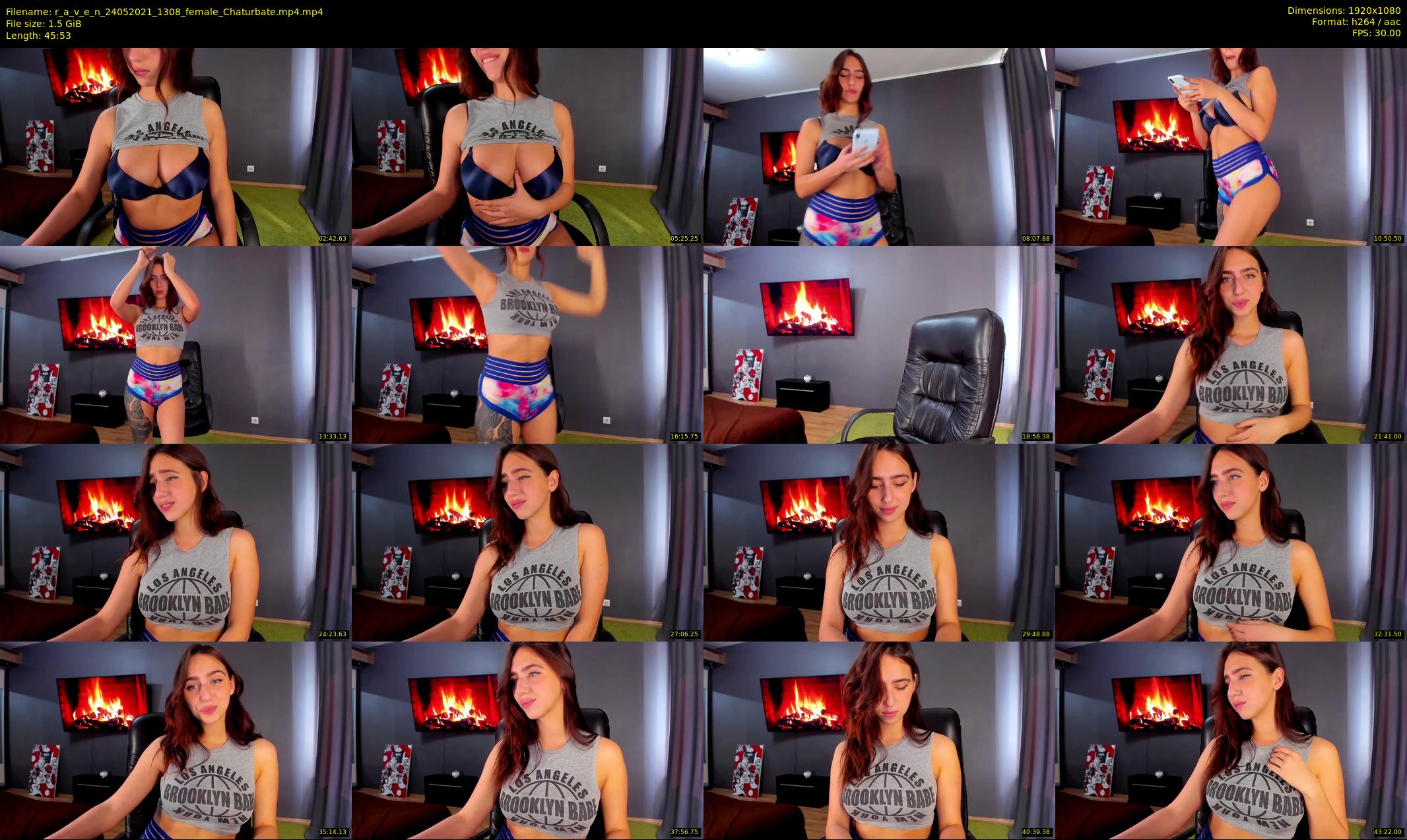 r_a_v_e_n — 46 minute Chaturbate female cam show recording, 1080p, May 24, 2021
