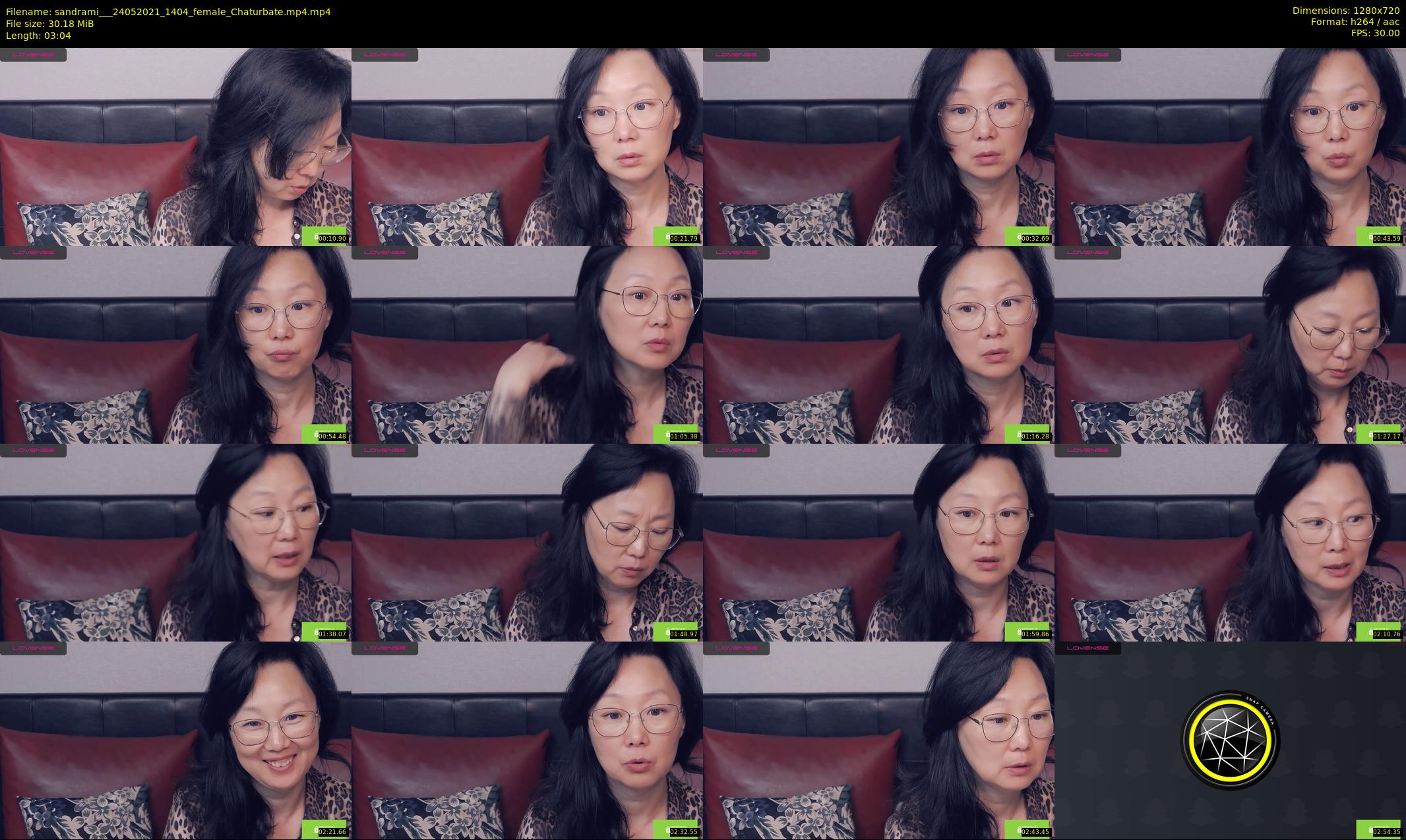 sandrami__ — 4 minute Chaturbate female cam show recording, 720p, May 24, 2021