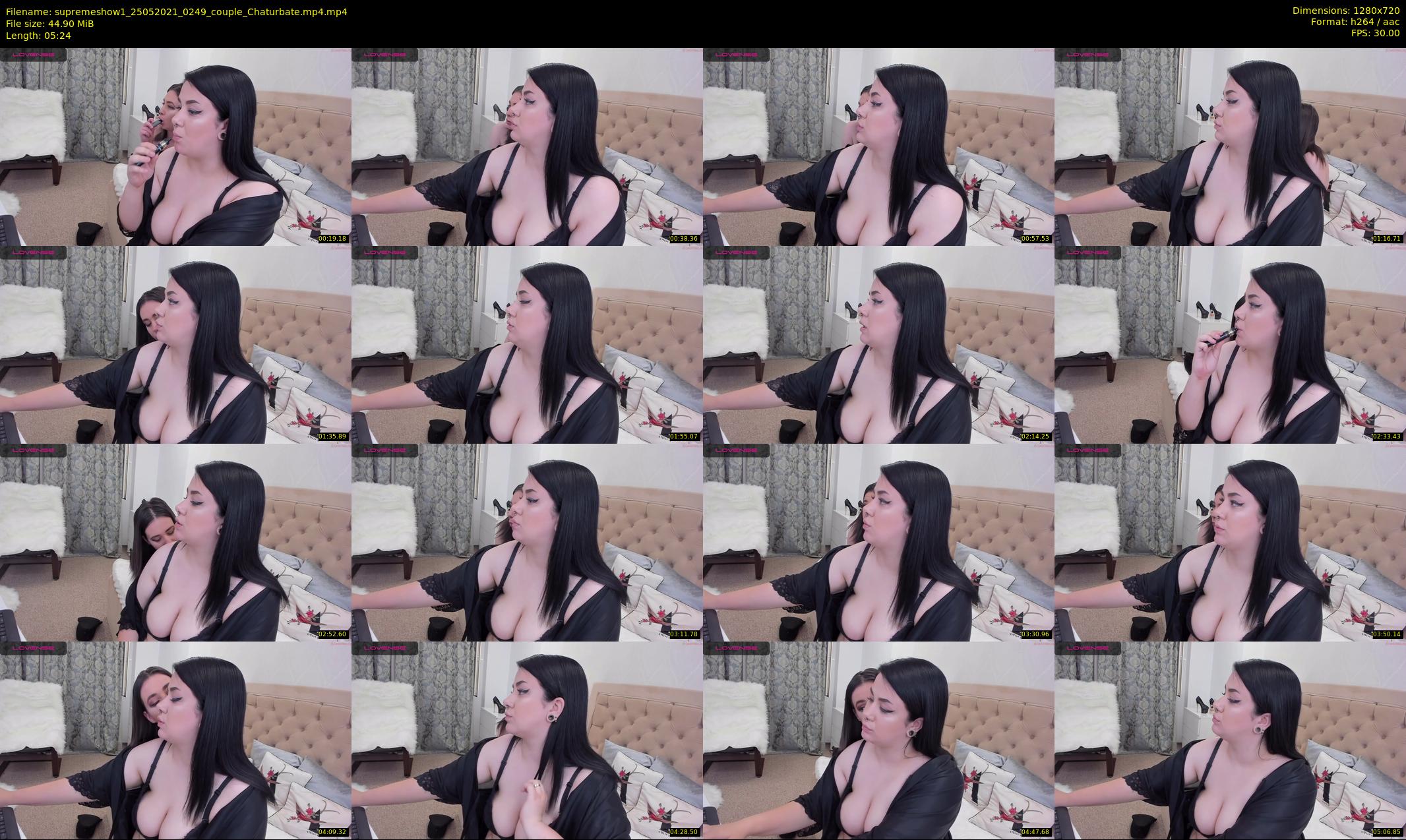supremeshow1 — 6 minute Chaturbate couple cam show recording, 720p, May 25, 2021