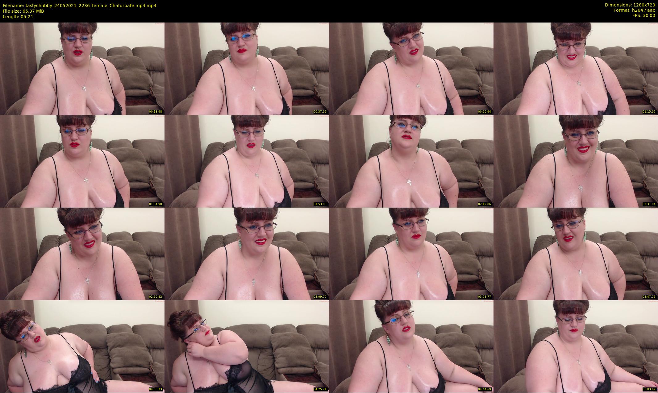 tastychubby — 6 minute Chaturbate female cam show recording, 720p, May 24, 2021