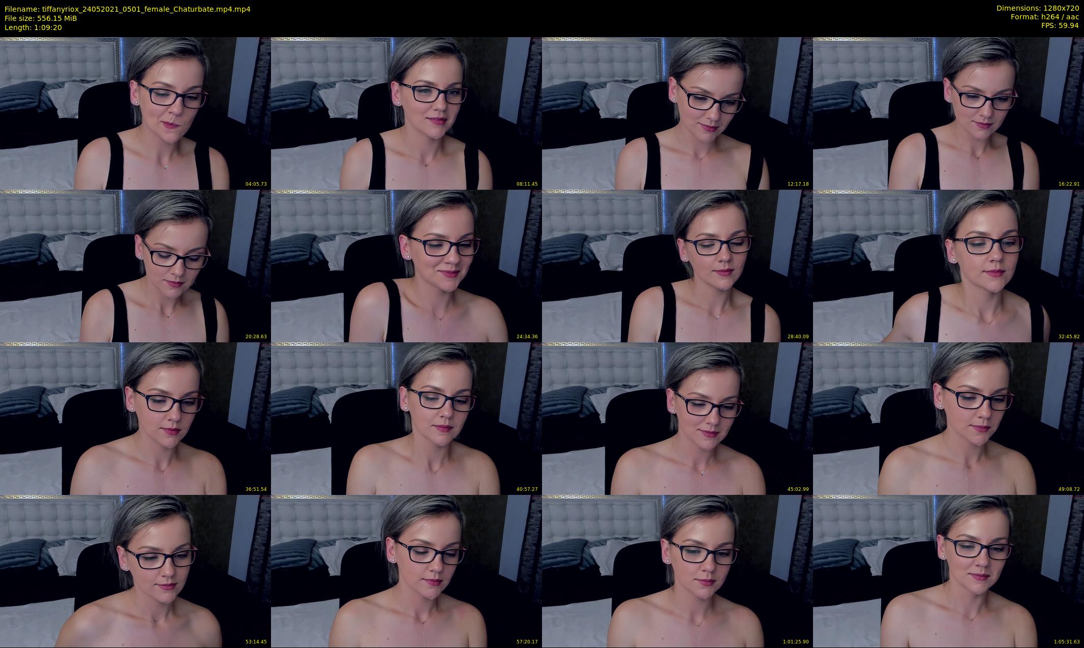tiffanyriox — 70 minute Chaturbate female cam show recording, 720p, May 24, 2021