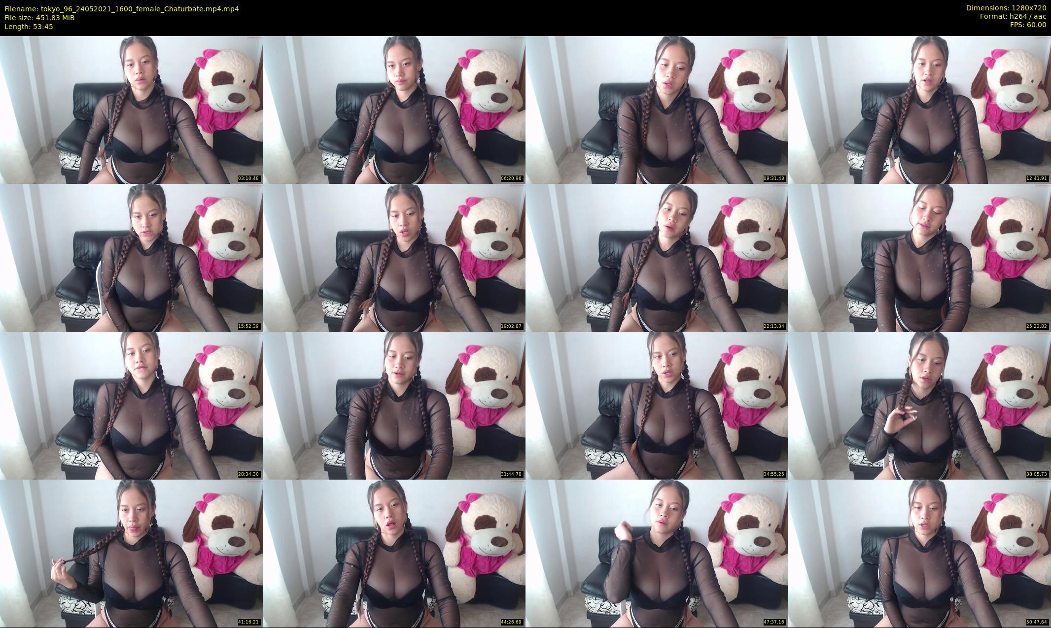 tokyo_96 — 54 minute Chaturbate female cam show recording, 720p, May 24, 2021