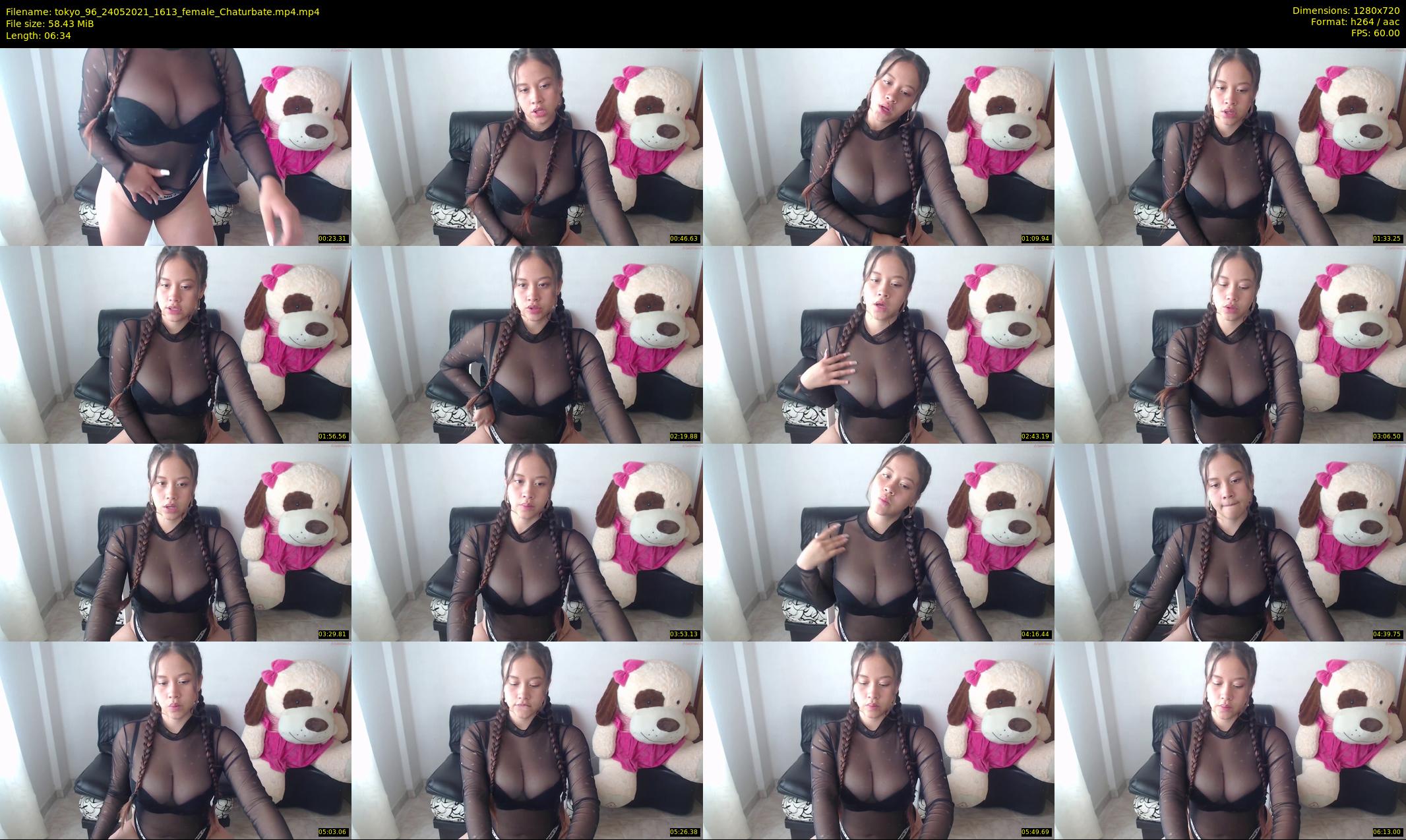 tokyo_96 — 7 minute Chaturbate female cam show recording, 720p, May 24, 2021