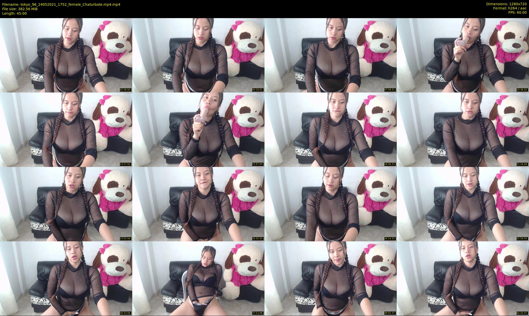 tokyo_96 — 45 minute Chaturbate female cam show recording, 720p, May 24, 2021