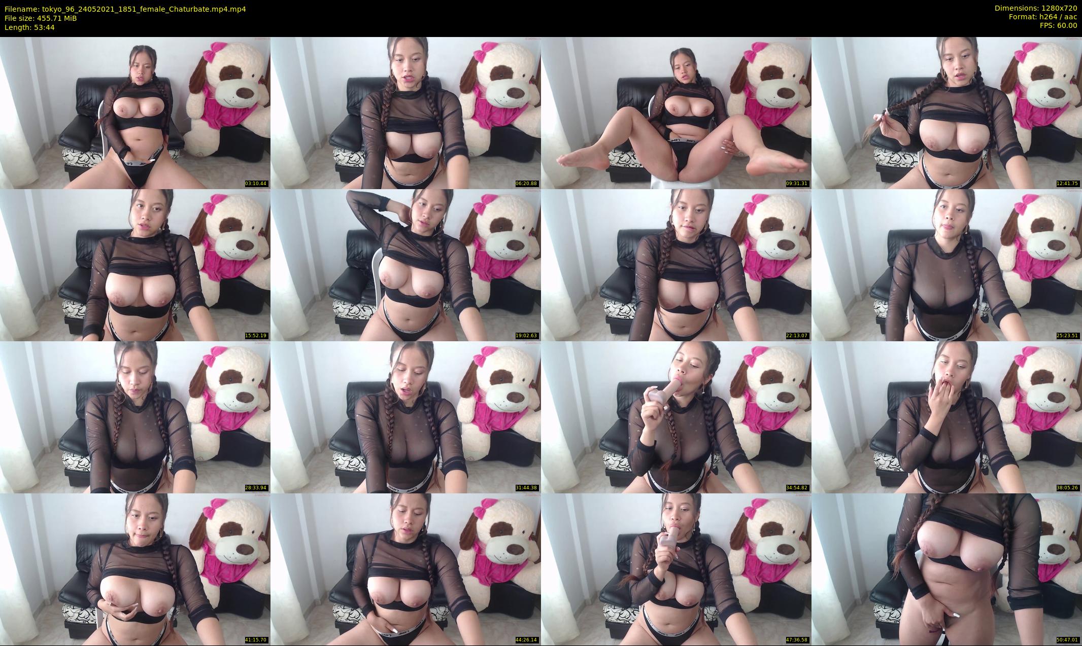 tokyo_96 — 54 minute Chaturbate female cam show recording, 720p, May 24, 2021