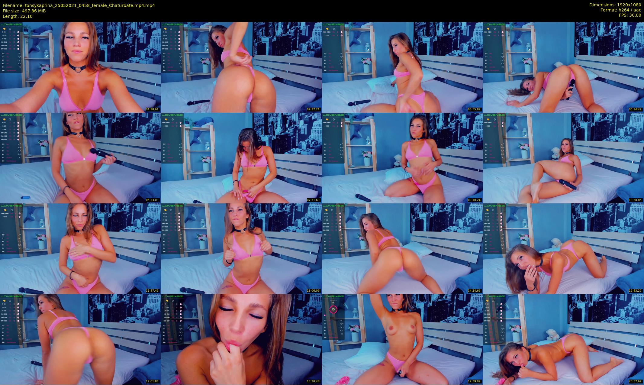 tonsykaprina — 23 minute Chaturbate couple cam show recording, 1080p, May 25, 2021