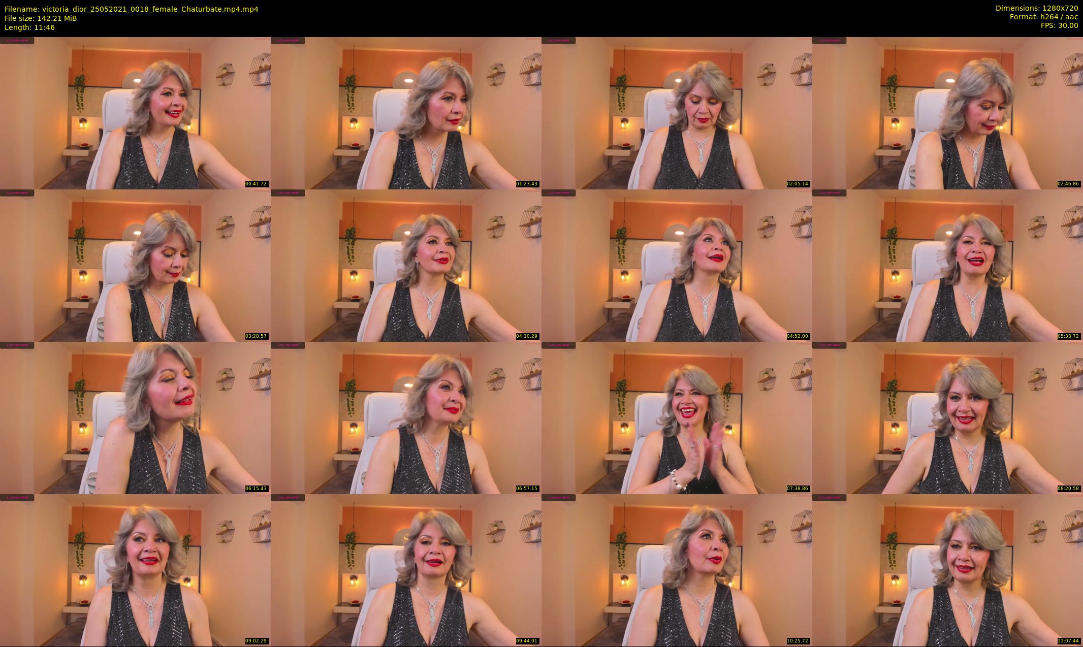 victoria_dior — 12 minute Chaturbate female cam show recording, 720p, May 25, 2021