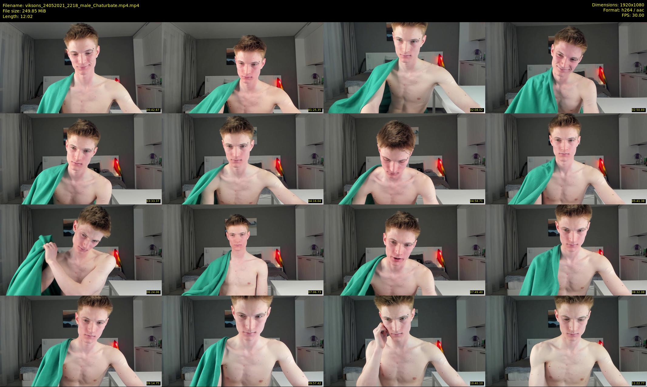 viksons — 13 minute Chaturbate male cam show recording, 1080p, May 24, 2021
