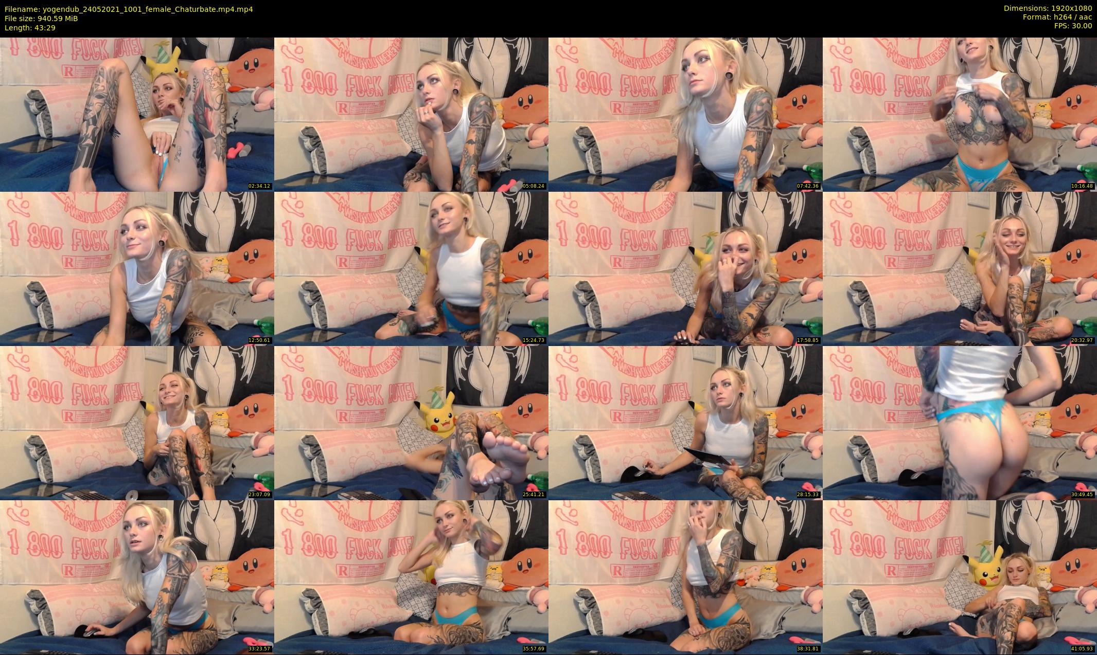 yogendub — 44 minute Chaturbate female cam show recording, 1080p, May 24, 2021