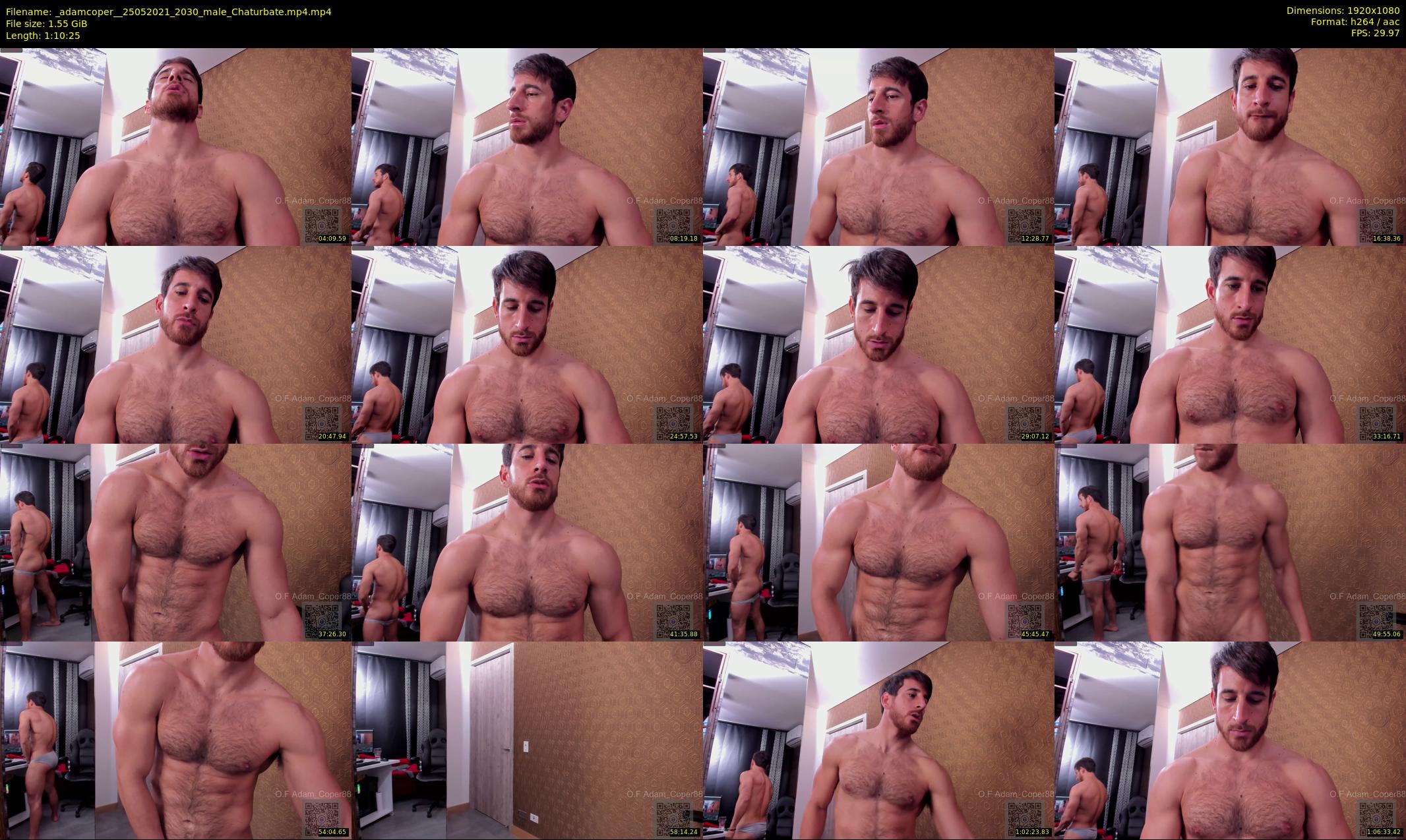 _adamcoper_ — 71 minute Chaturbate male cam show recording, 1080p, May 25, 2021