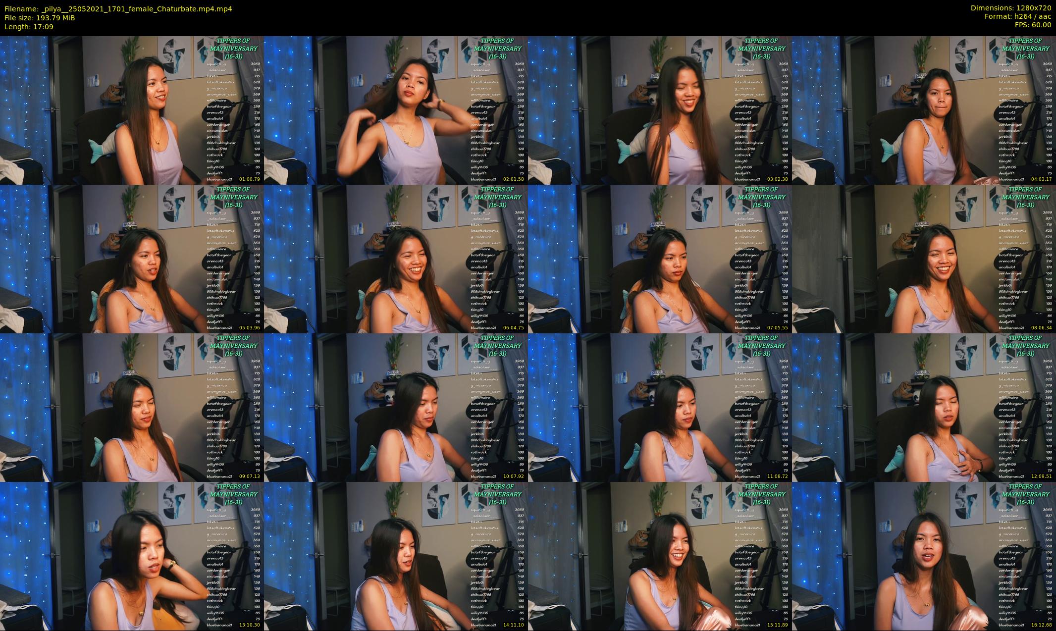 _pilya_ — 18 minute Chaturbate female cam show recording, 720p, May 25, 2021