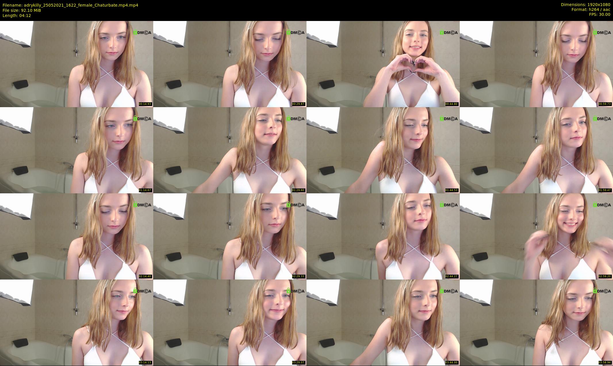 adrykilly — 5 minute Chaturbate female cam show recording, 1080p, May 25, 2021