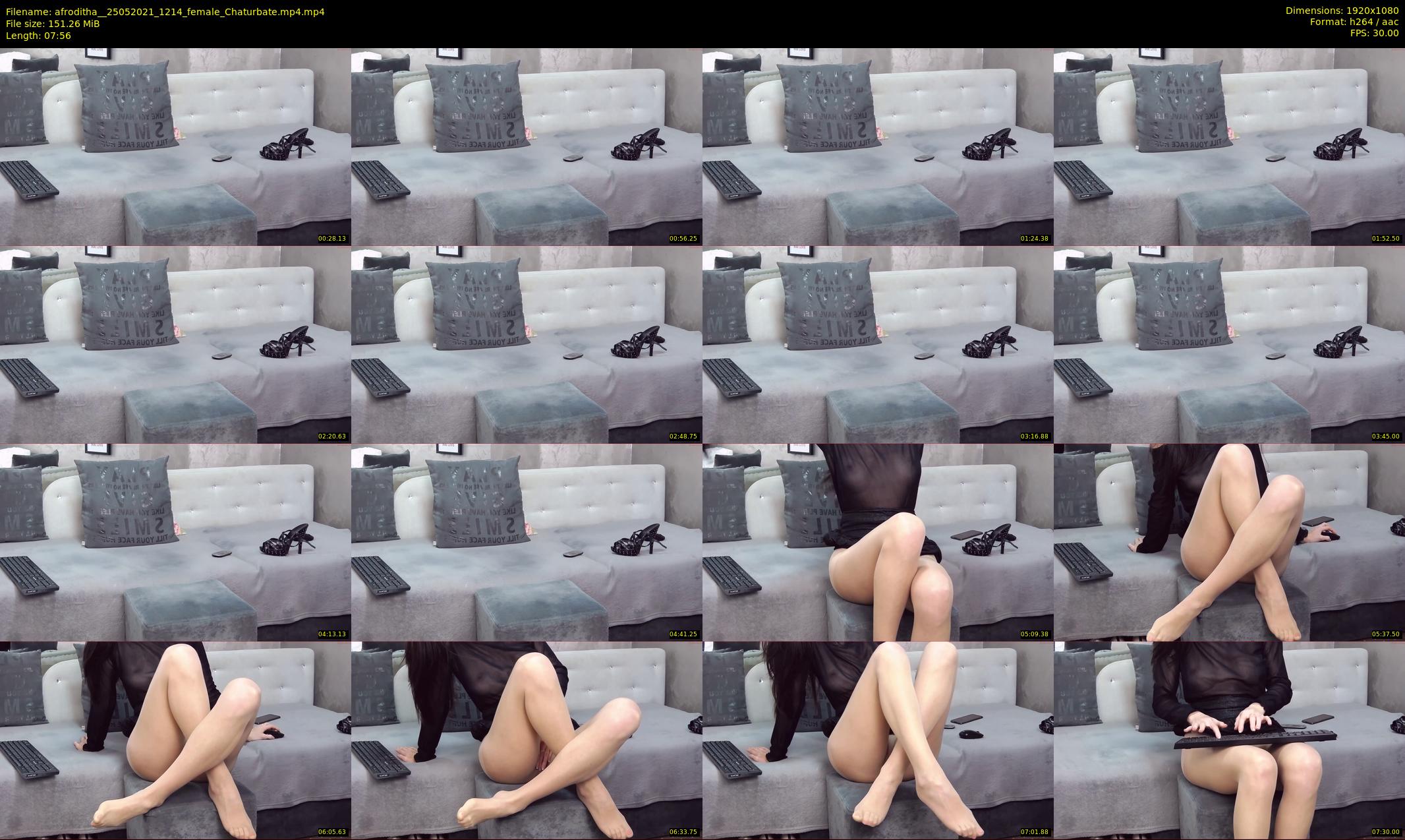 afroditha_ — 8 minute Chaturbate female cam show recording, 1080p, May 25, 2021
