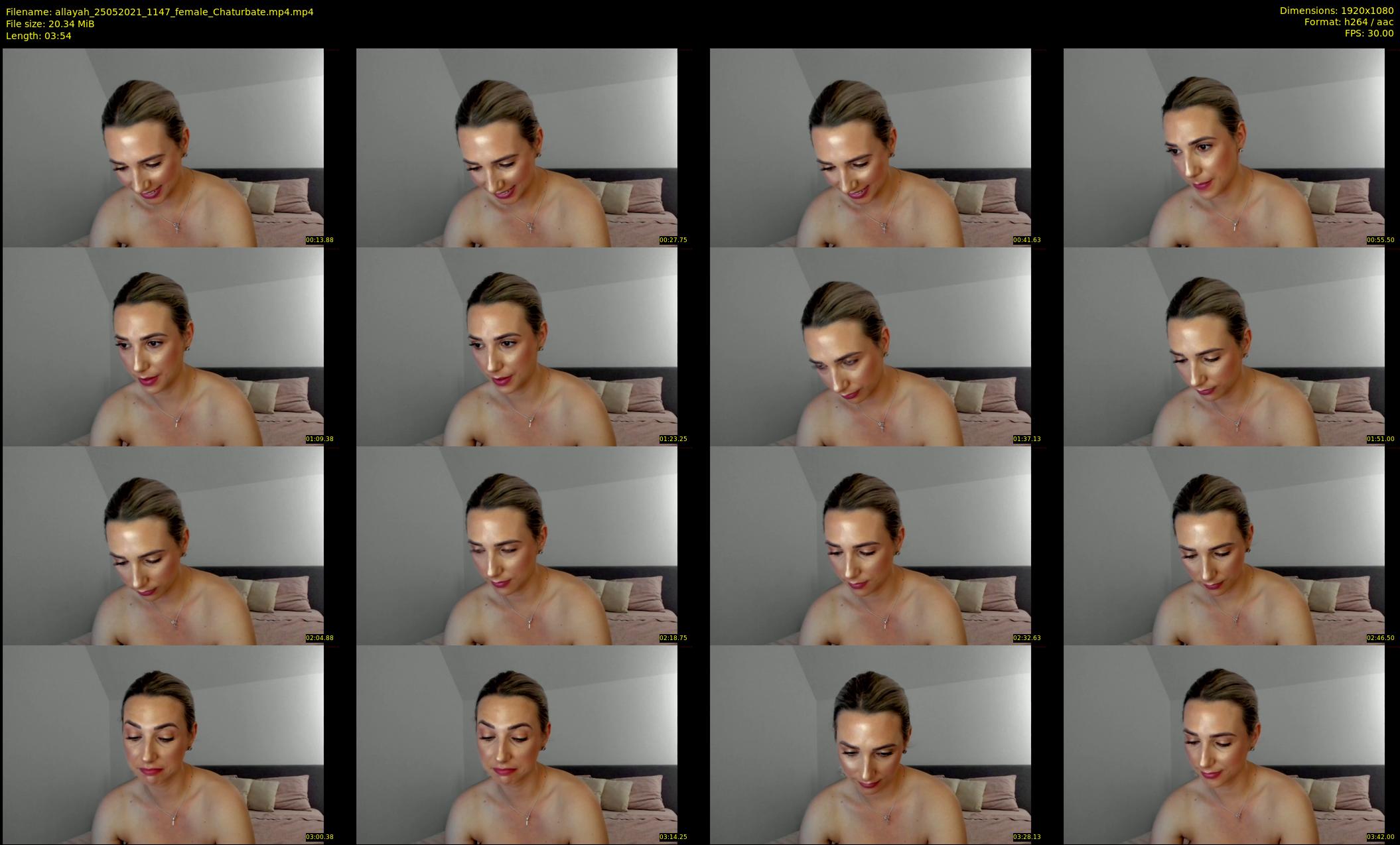 allayah — 4 minute Chaturbate female cam show recording, 1080p, May 25, 2021