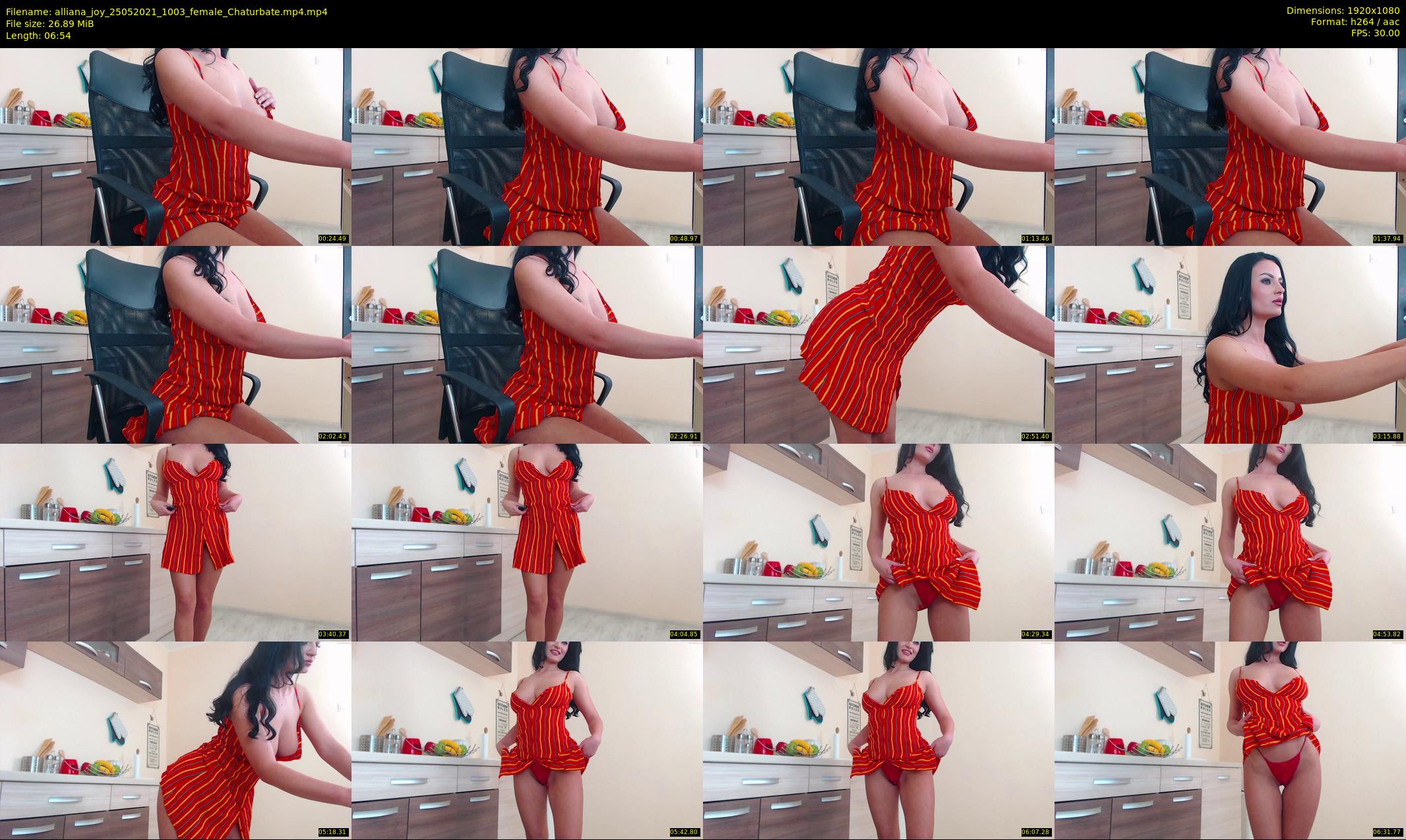 alliana_joy — 7 minute Chaturbate female cam show recording, 1080p, May 25, 2021
