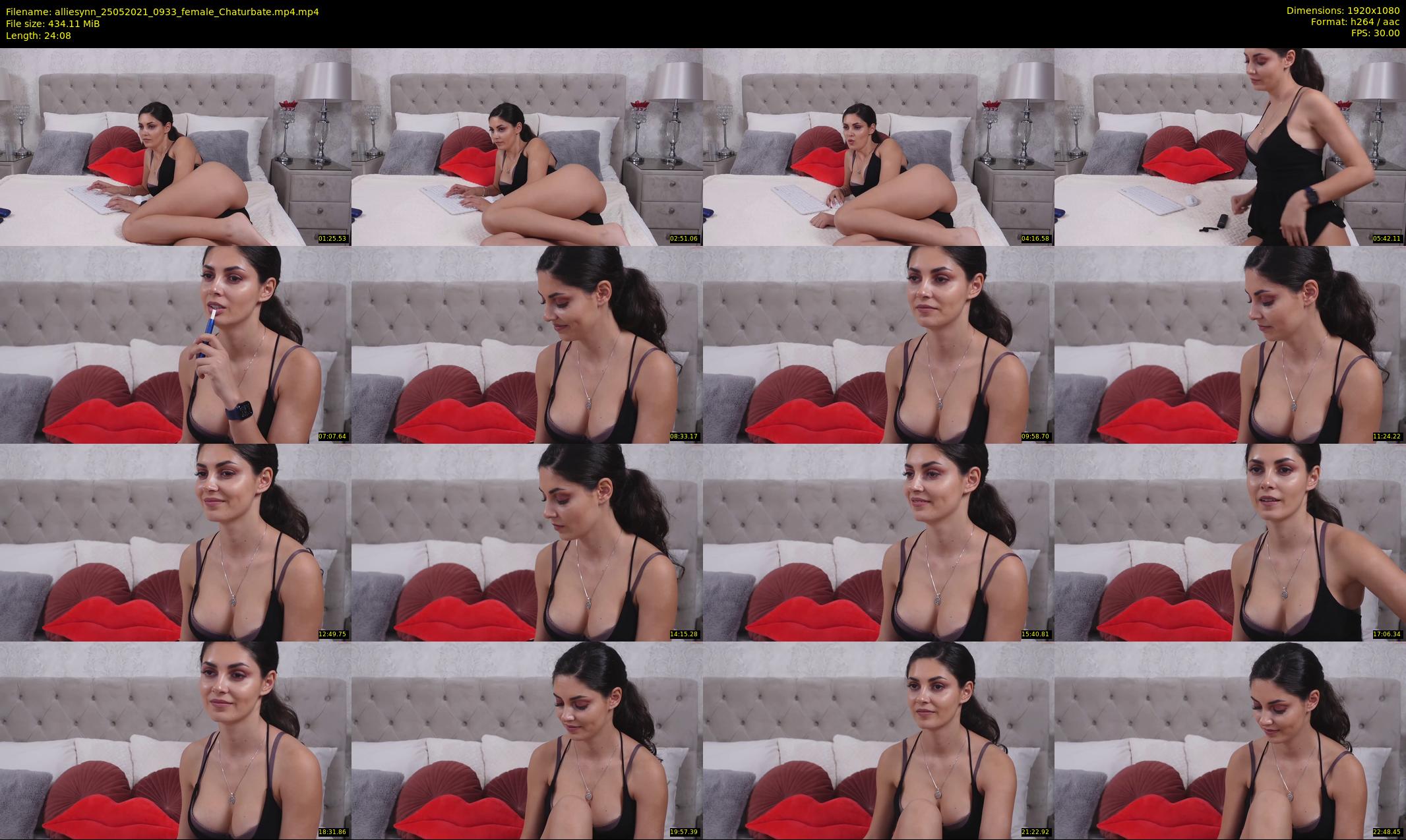 alliesynn — 25 minute Chaturbate female cam show recording, 1080p, May 25, 2021