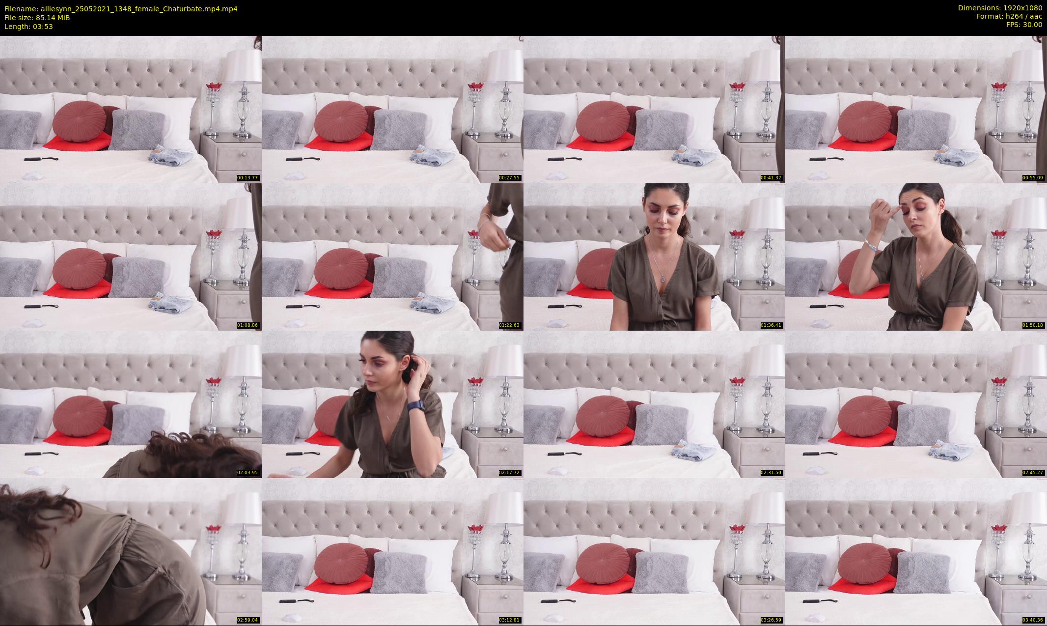 alliesynn — 4 minute Chaturbate female cam show recording, 1080p, May 25, 2021
