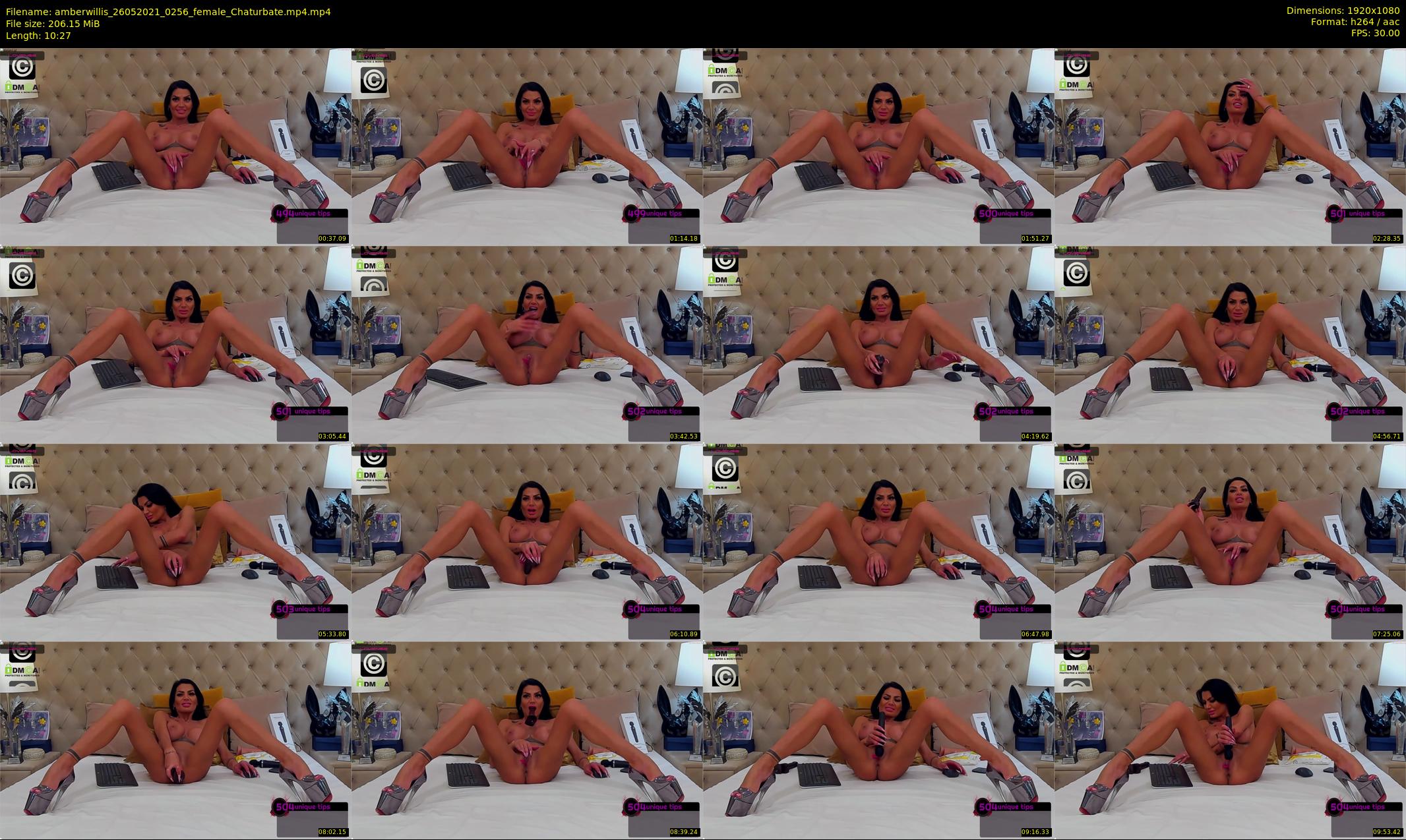 amberwillis — 11 minute Chaturbate female cam show recording, 1080p, May 26, 2021