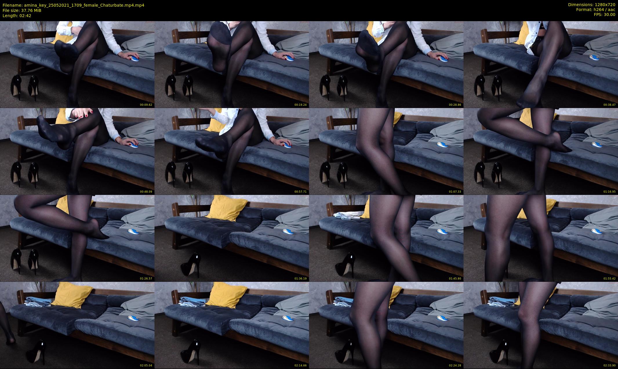 amina_key — 3 minute Chaturbate female cam show recording, 720p, May 25, 2021
