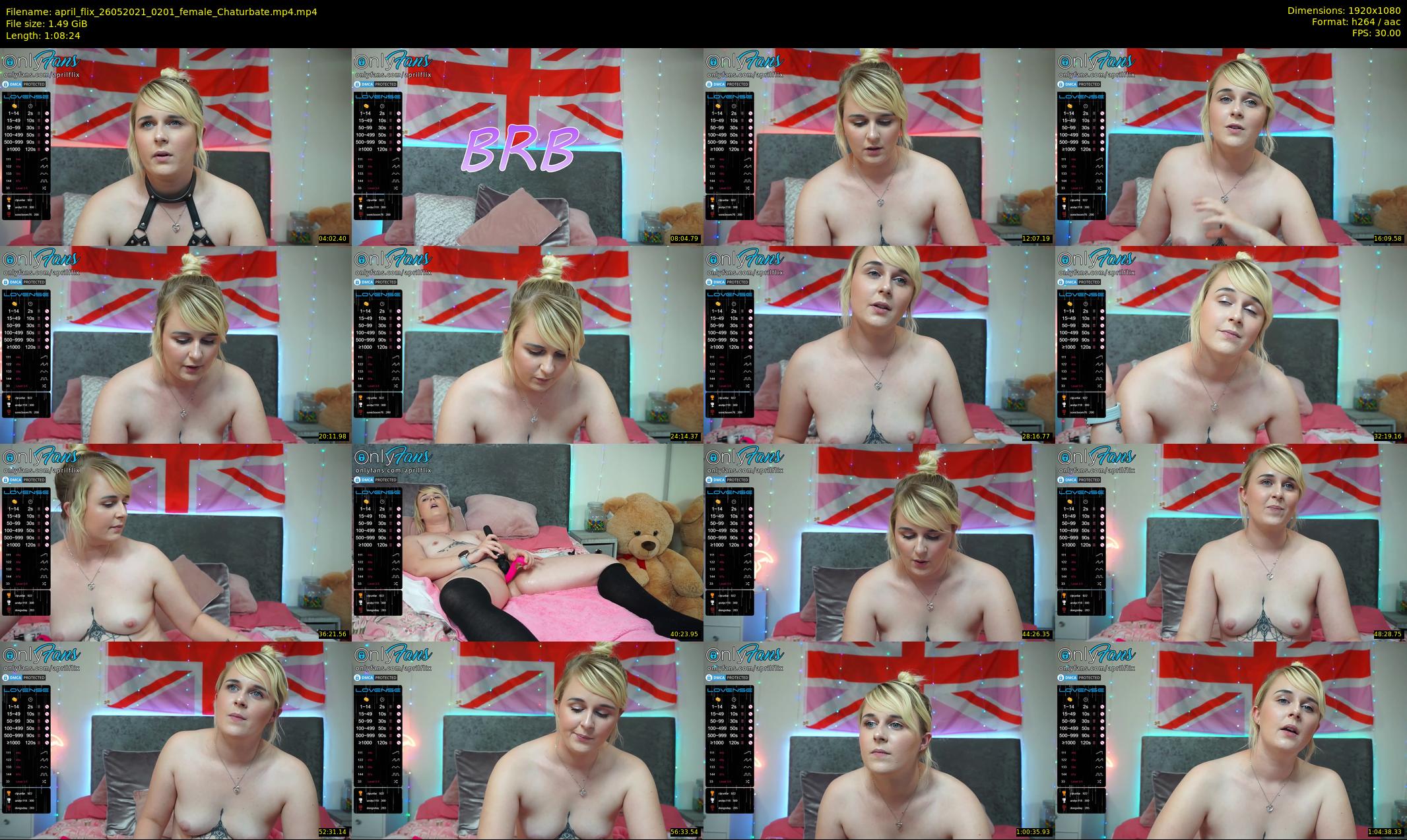 april_flix — 69 minute Chaturbate female cam show recording, 1080p, May 26, 2021