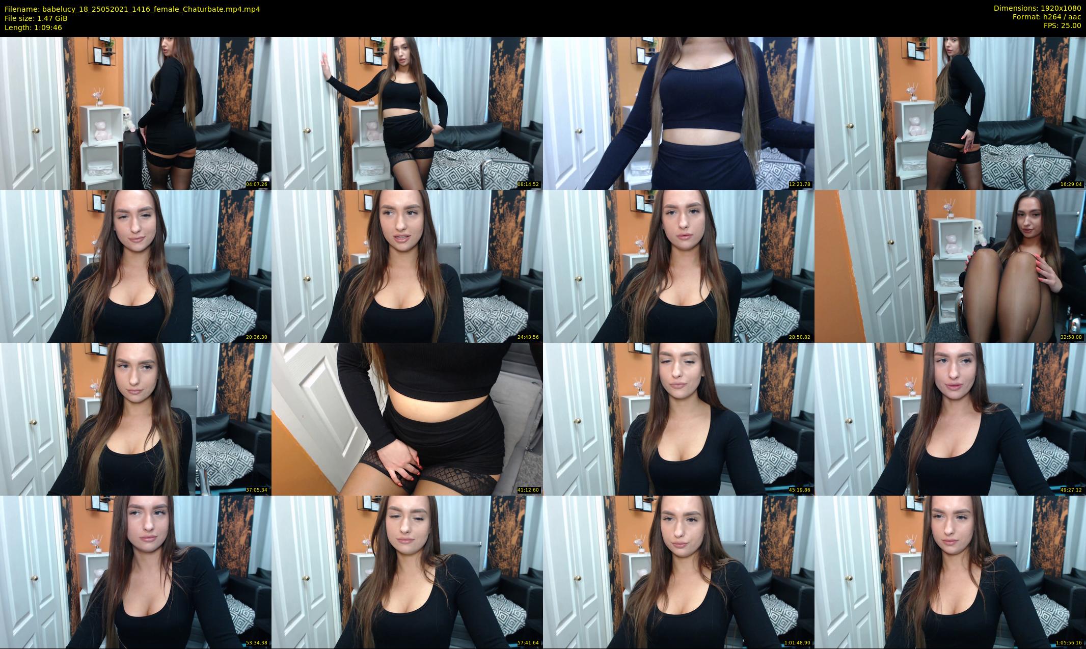 babelucy_18 — 70 minute Chaturbate female cam show recording, 1080p, May 25, 2021
