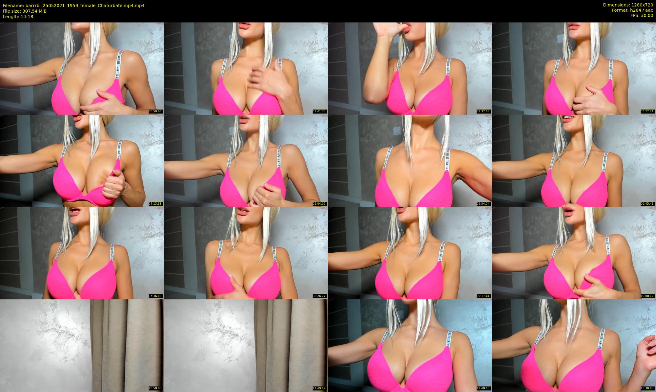 barrrbi — 15 minute Chaturbate female cam show recording, 720p, May 25, 2021