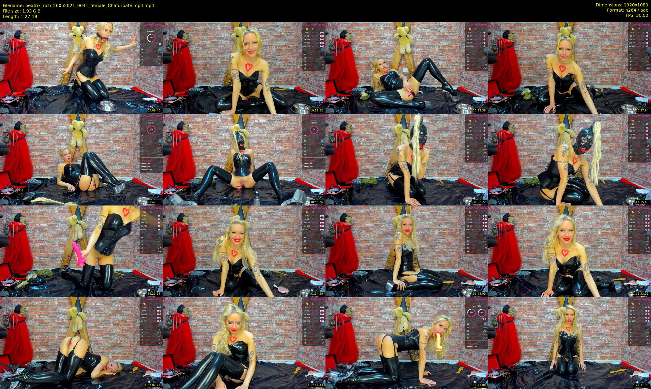 beatrix_rich — 88 minute Chaturbate female cam show recording, 1080p, May 26, 2021