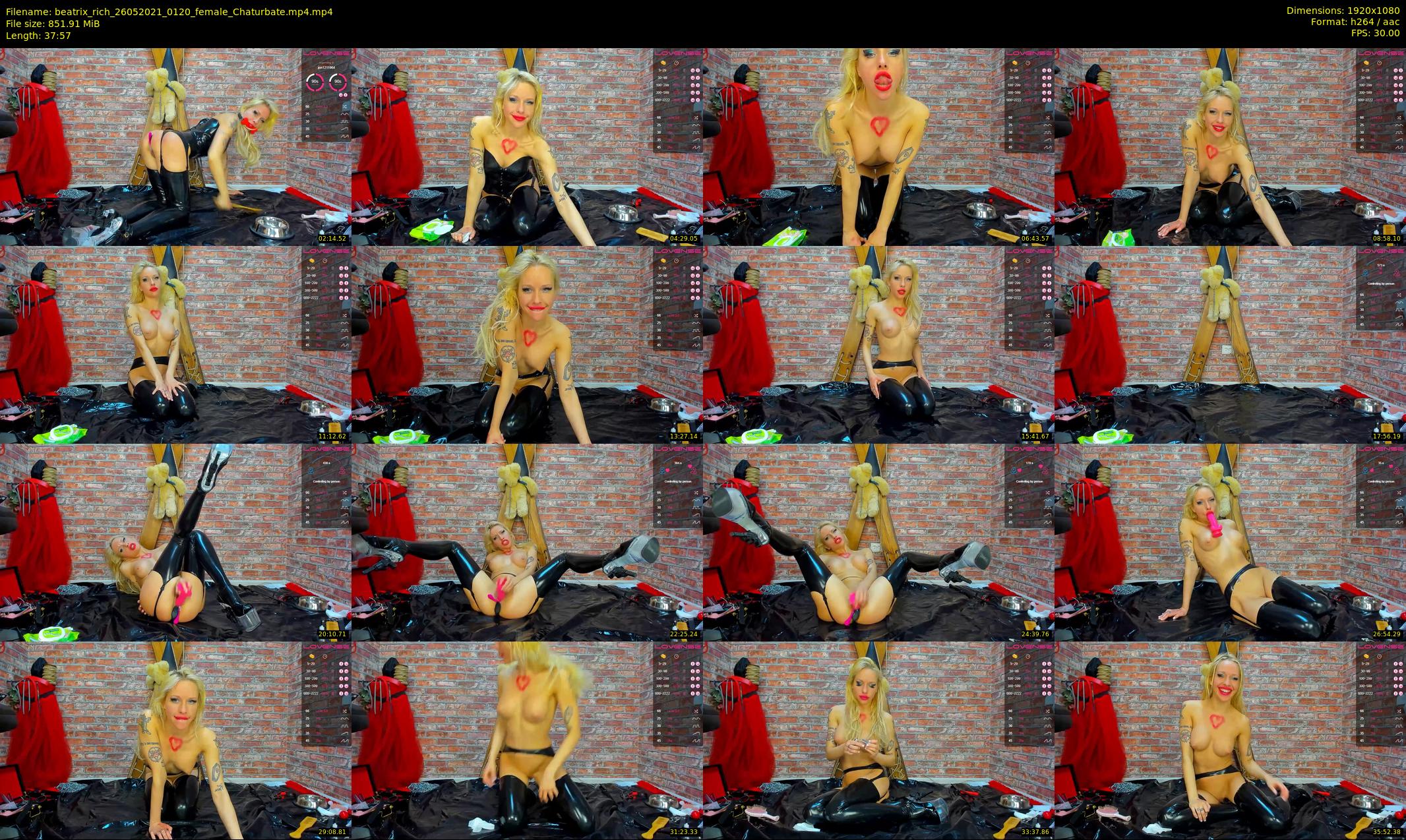 beatrix_rich — 38 minute Chaturbate female cam show recording, 1080p, May 26, 2021